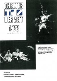 Theater der Zeit Heft 01/1983