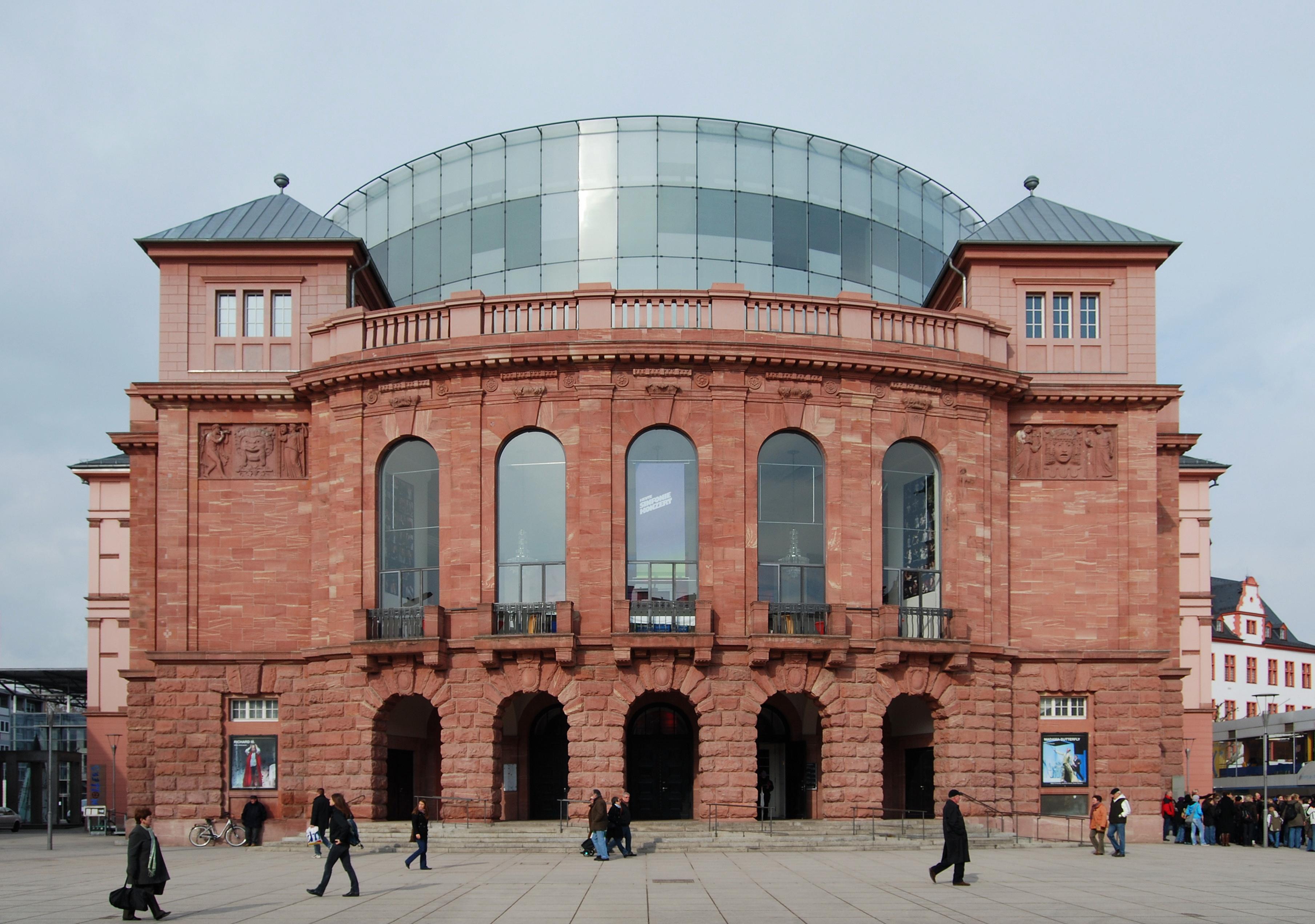 Das Staatstheater Mainz, Februar 2010