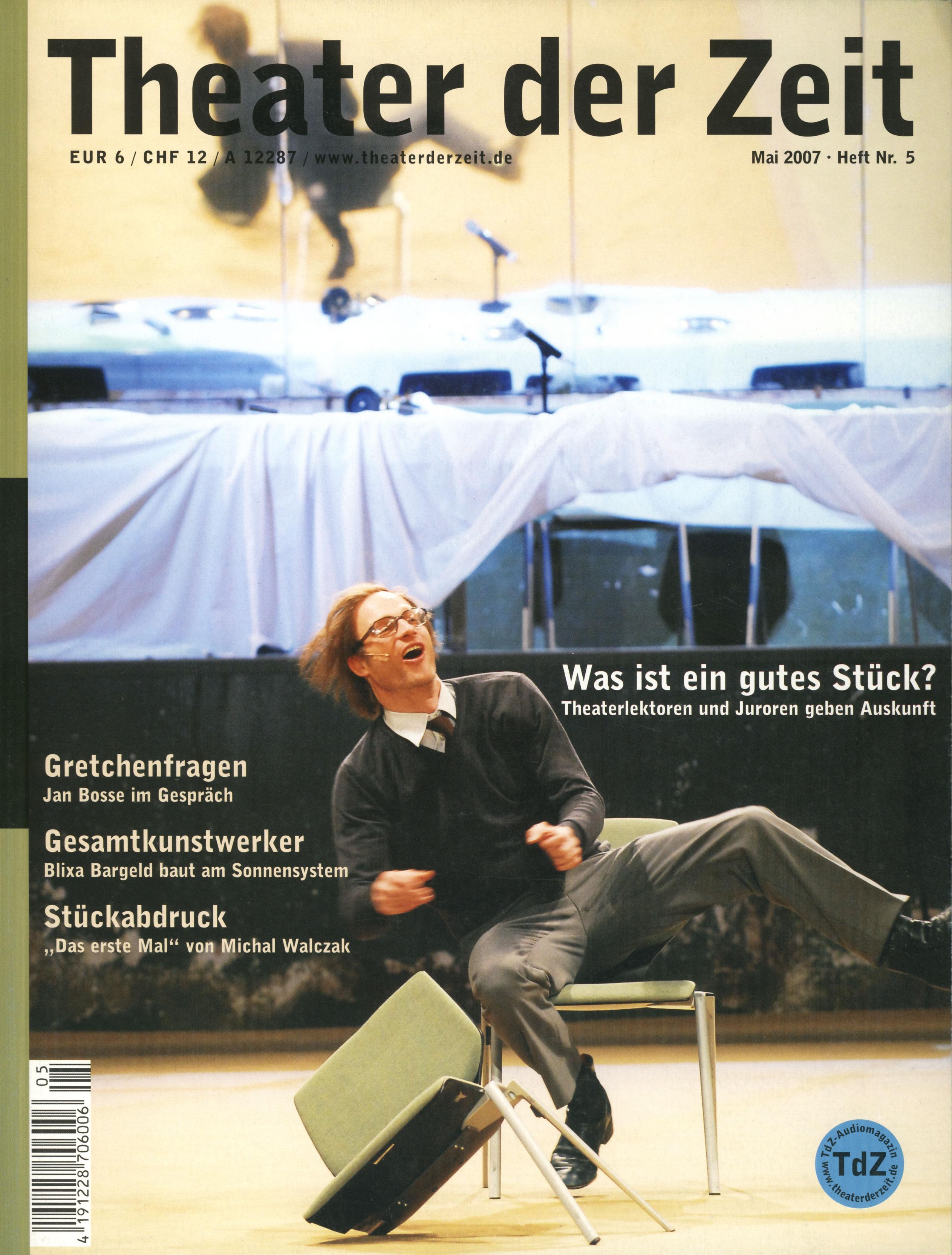 Theater der Zeit Heft 05/2007