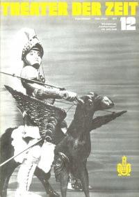Theater der Zeit Heft 12/1977