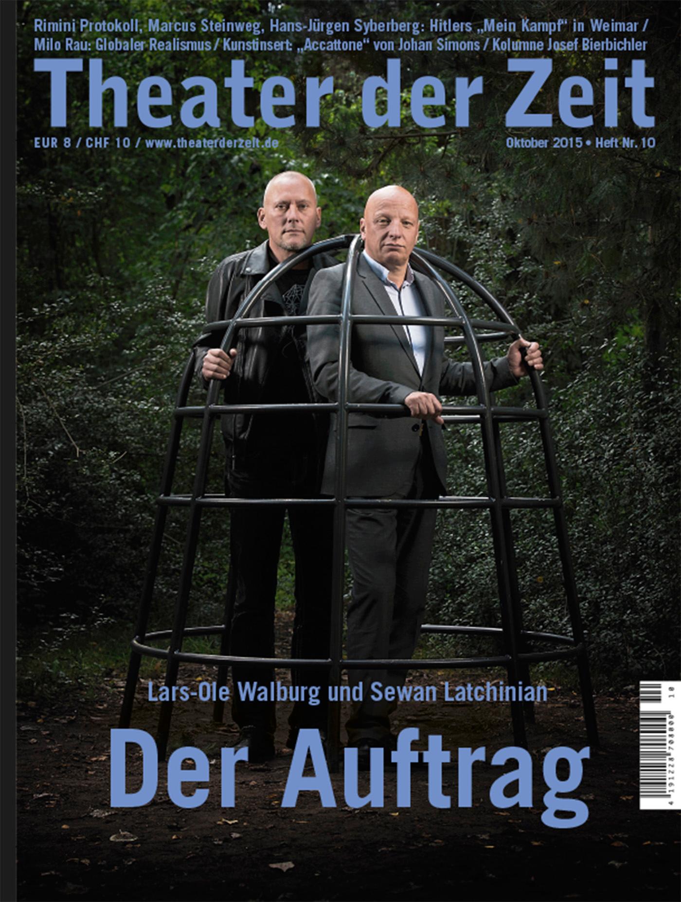 Theater der Zeit Heft 10/2015