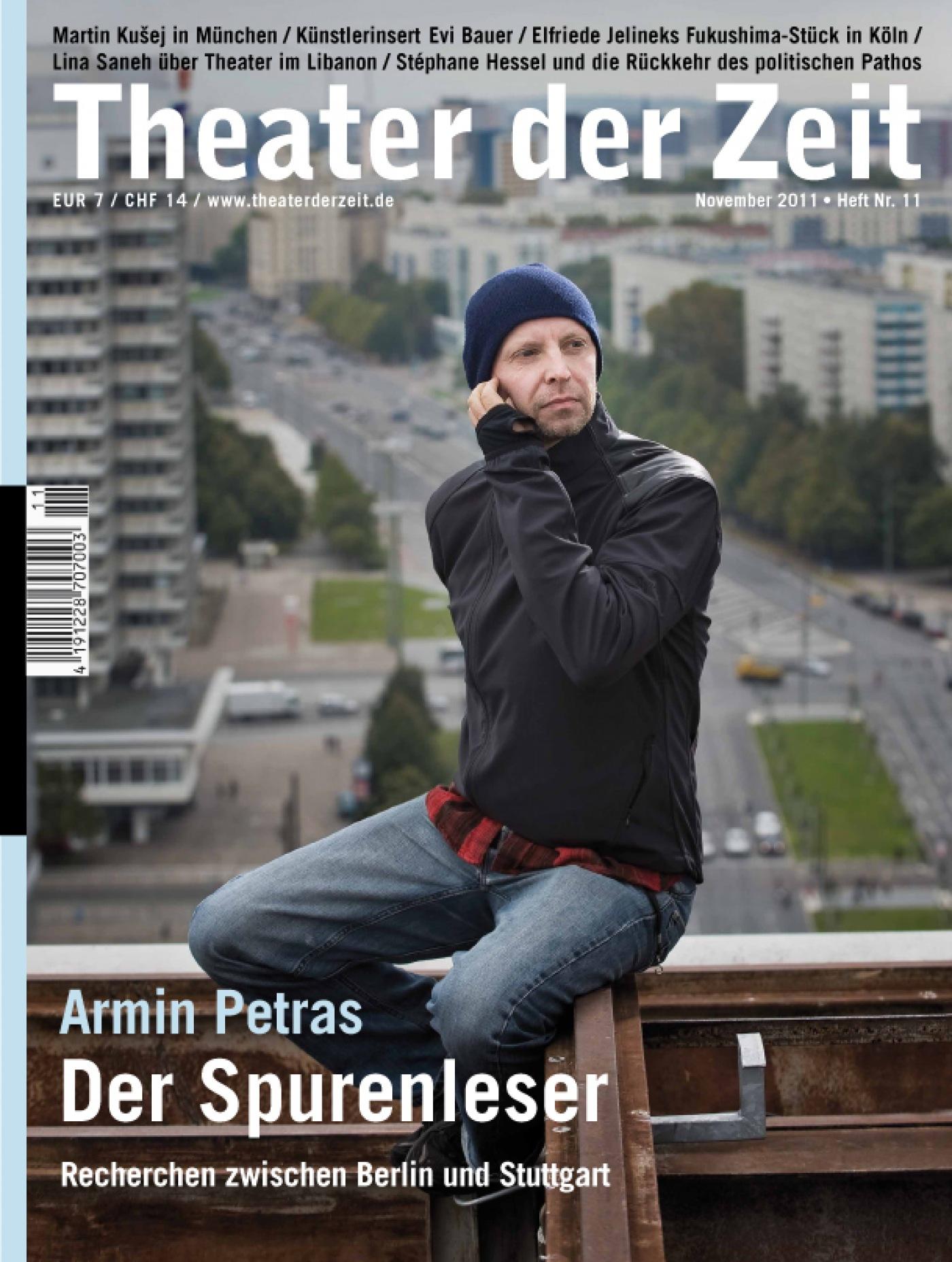 Theater der Zeit Heft 11/2011