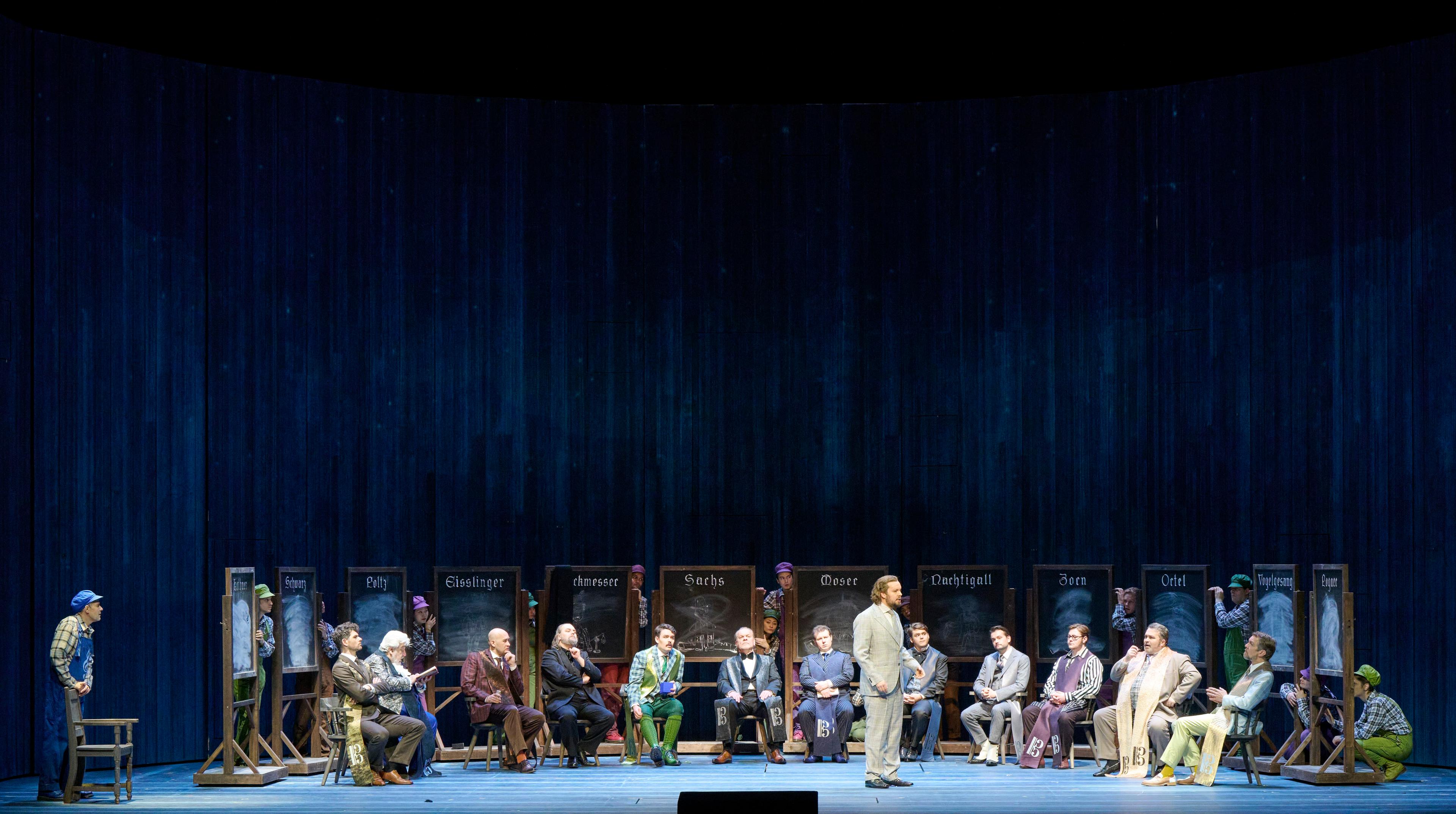 „Die Meistersinger von Nürnberg“ an der Wiener Staatsoper, Musikalische Leitung Philippe Jordan, Inszenierung Keith Warner. Foto Wiener Staatsoper / Michael Pöhn