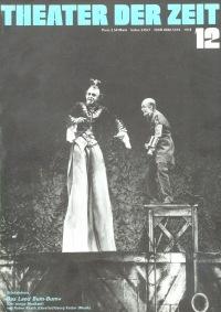 Theater der Zeit Heft 12/1978