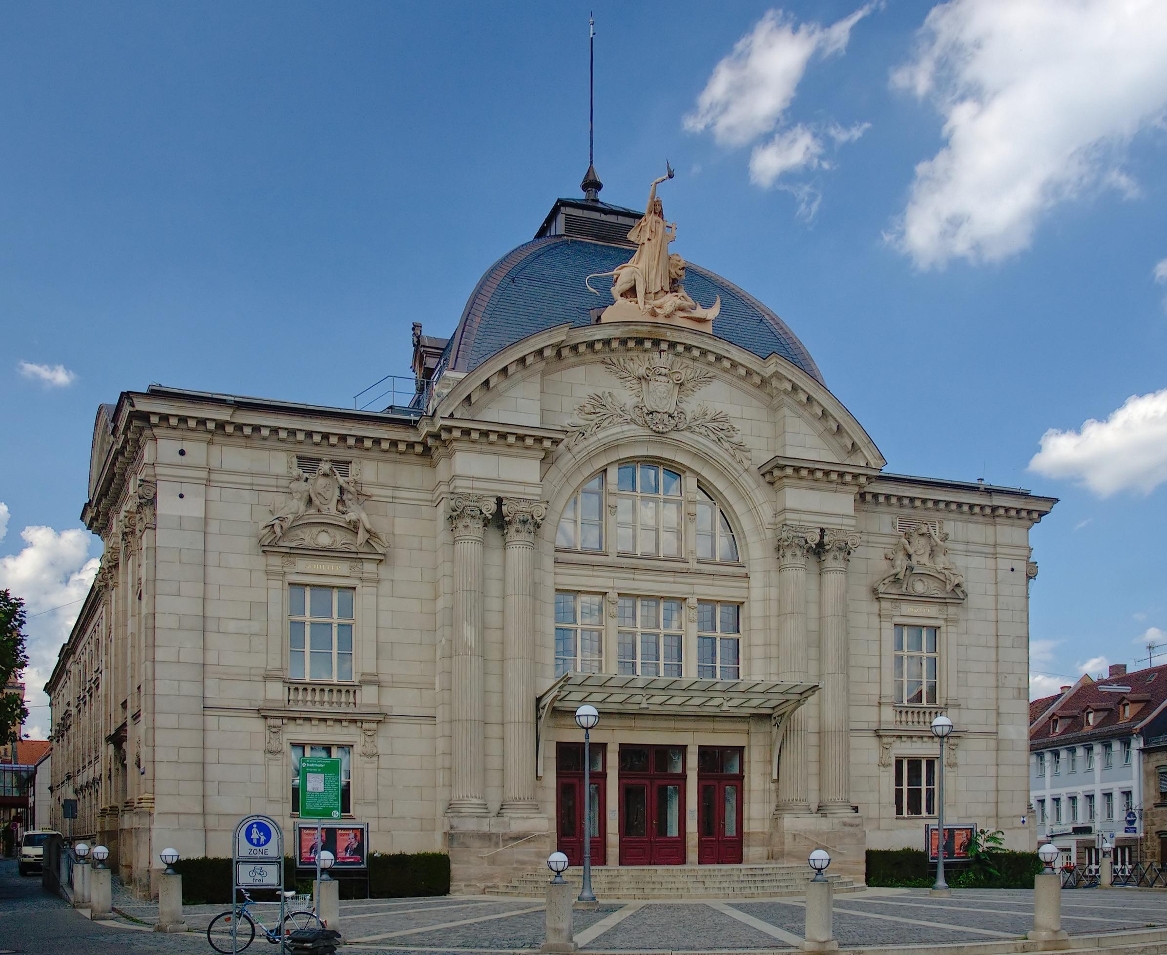 Das Stadttheater in Fürth/Deutschland