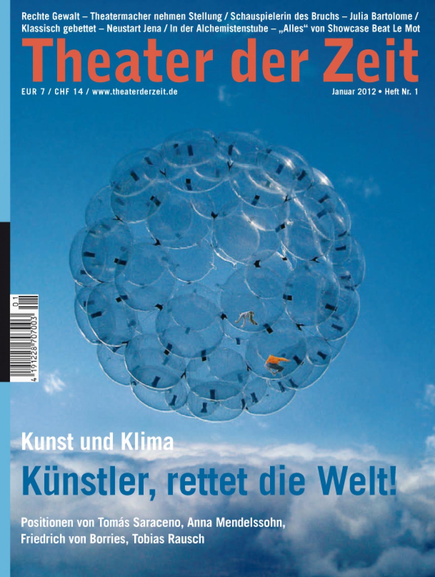 Theater der Zeit Heft 01/2012