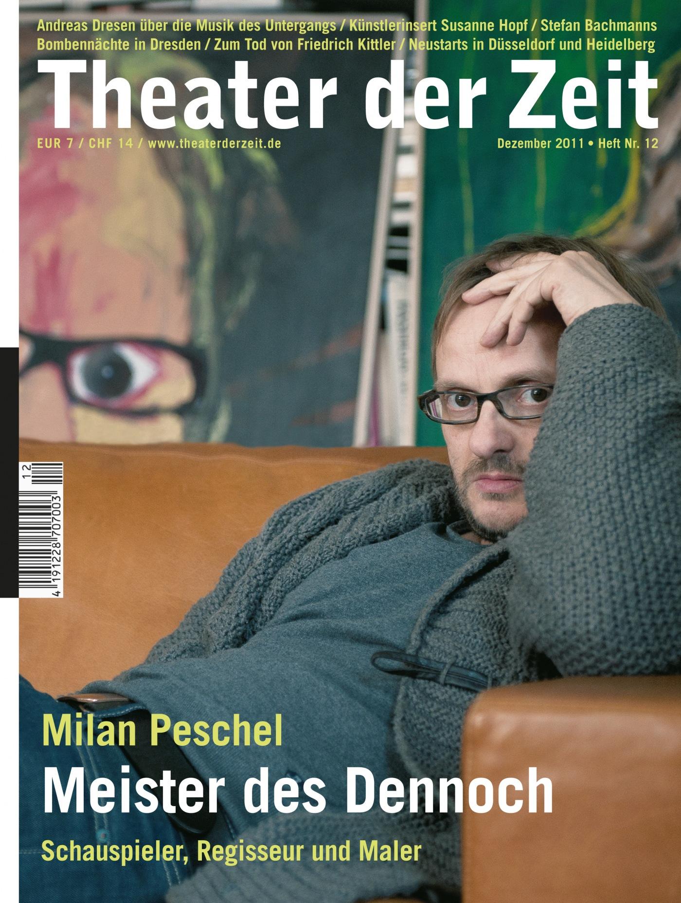 Theater der Zeit Heft 12/2011