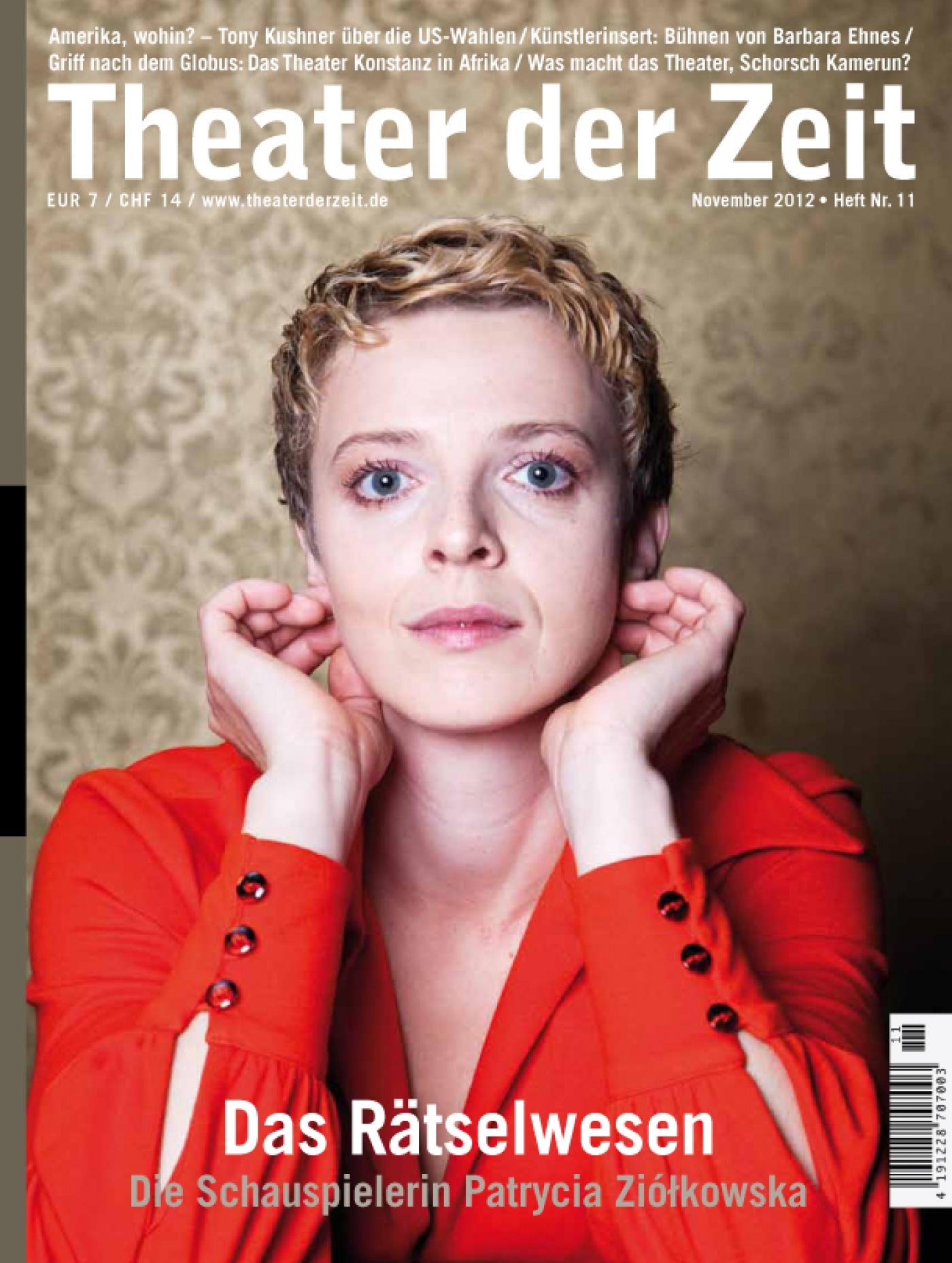 Theater der Zeit Heft 11/2012