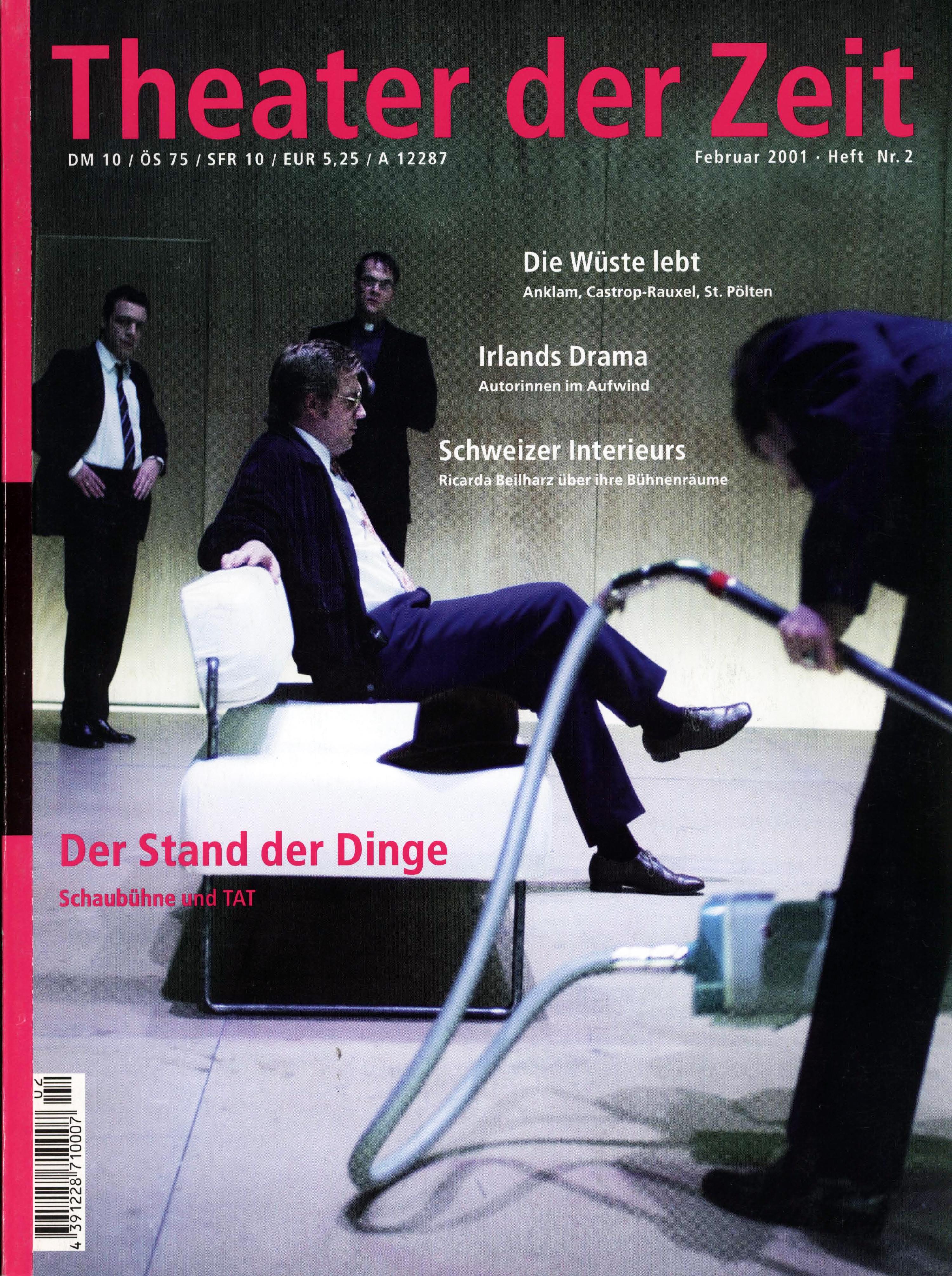 Theater der Zeit Heft 02/2001