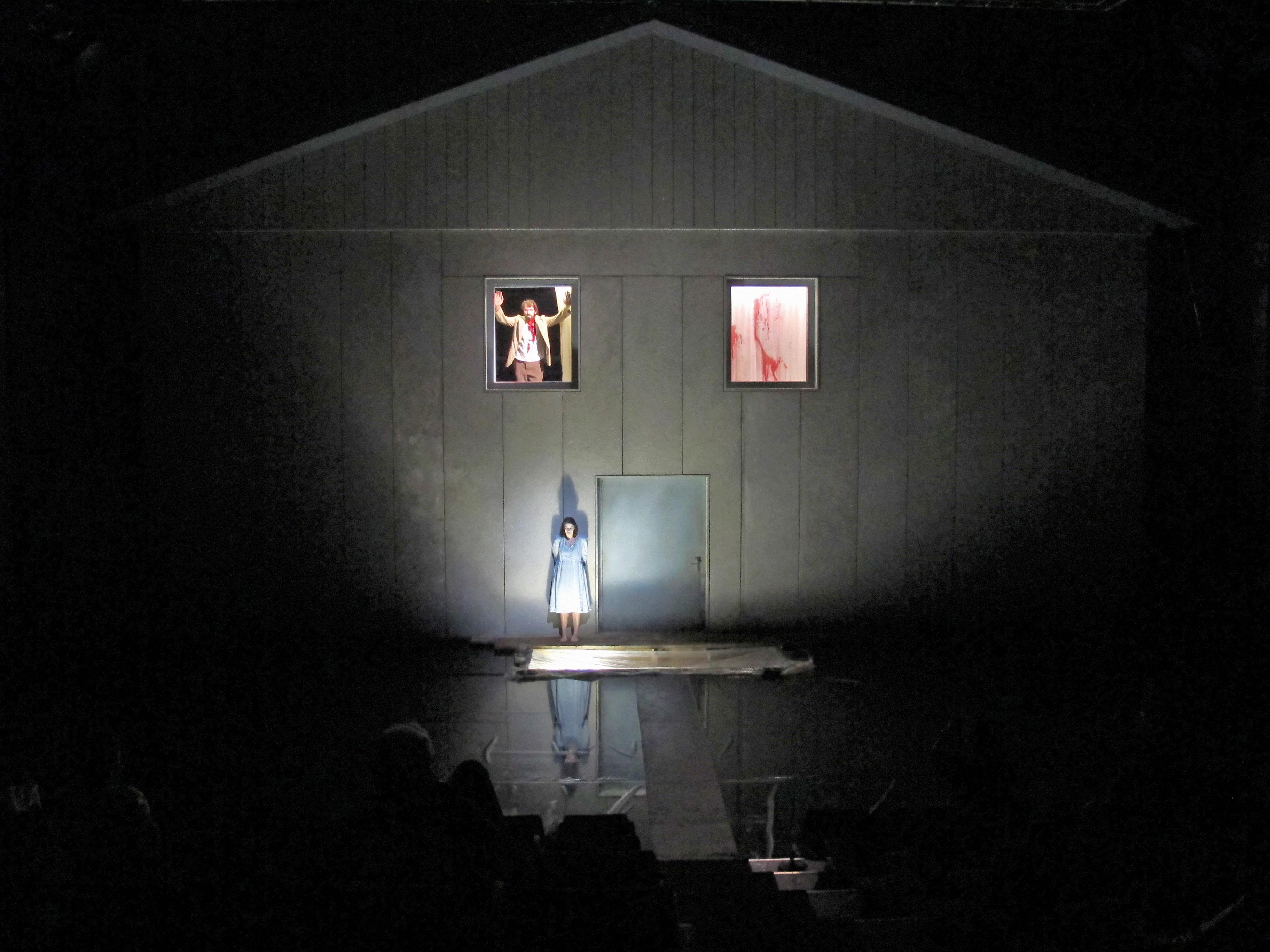 ELEKTRA (Aischylos, Sophokles, Euripides, Hugo von Hofmannsthal) Schauspielhaus Zürich, 2013. Regie Karin Henkel, Kostüme Klaus Bruns, Musik Alain Croubalian.