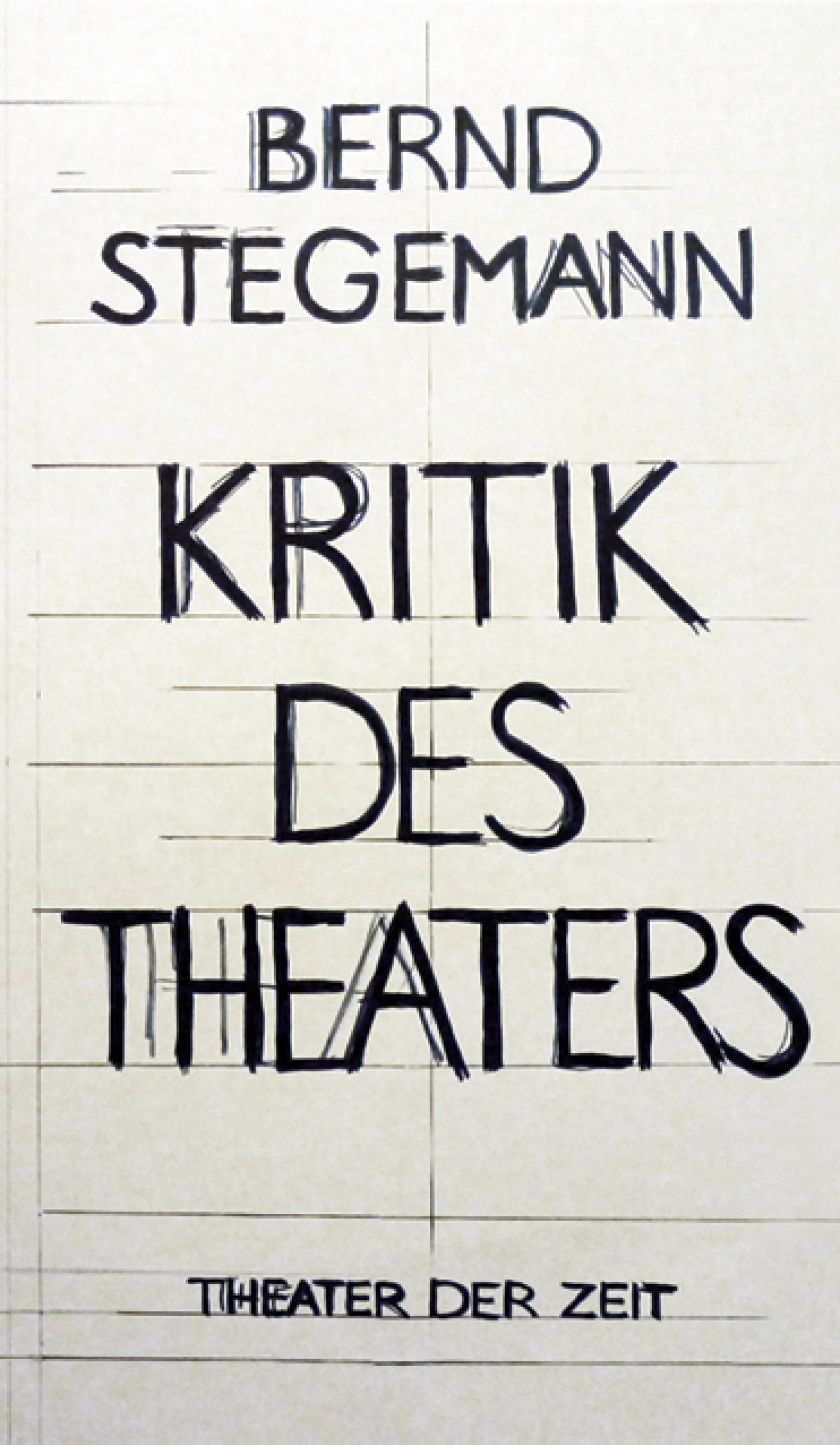"Kritik des Theaters"