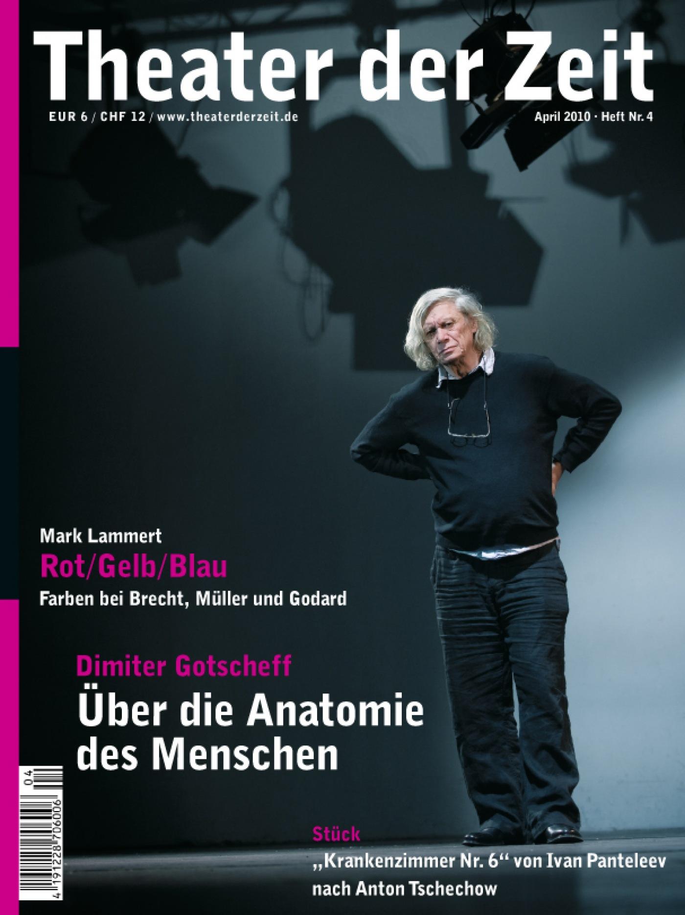 Theater der Zeit Heft 04/2010