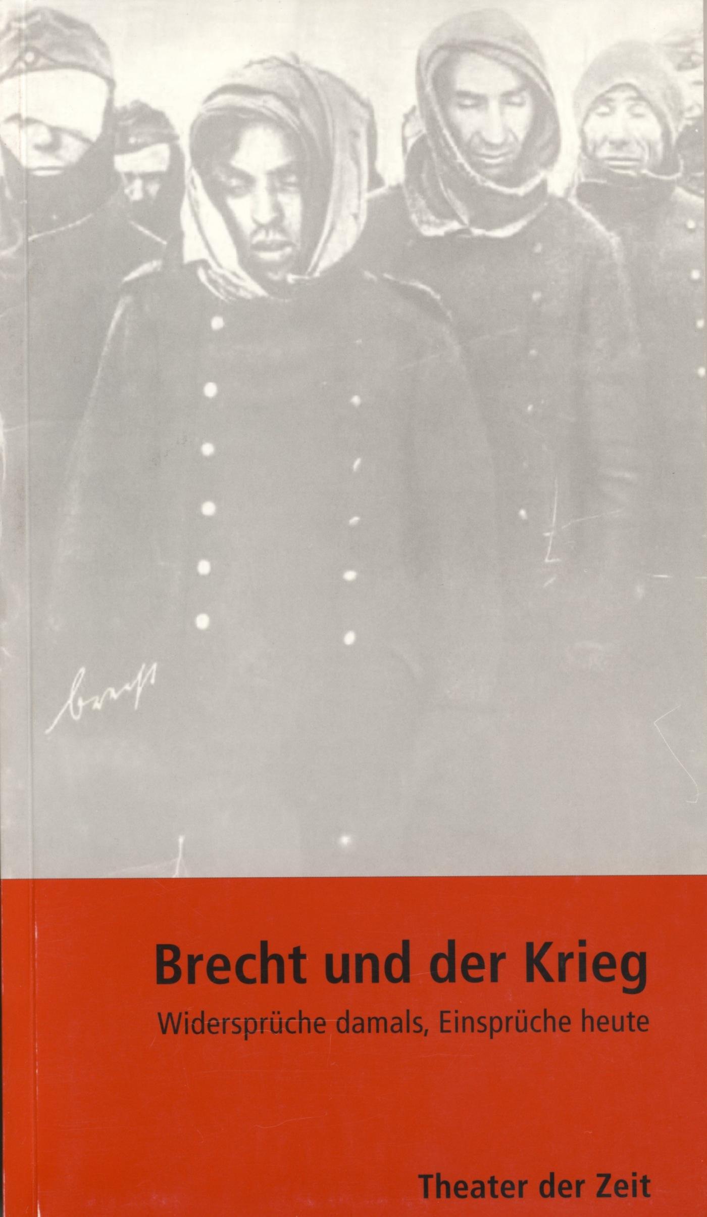 Recherchen 23 "Brecht und der Krieg"