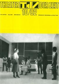 Theater der Zeit Heft 10/1982