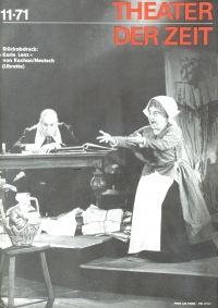Theater der Zeit Heft 11/1971
