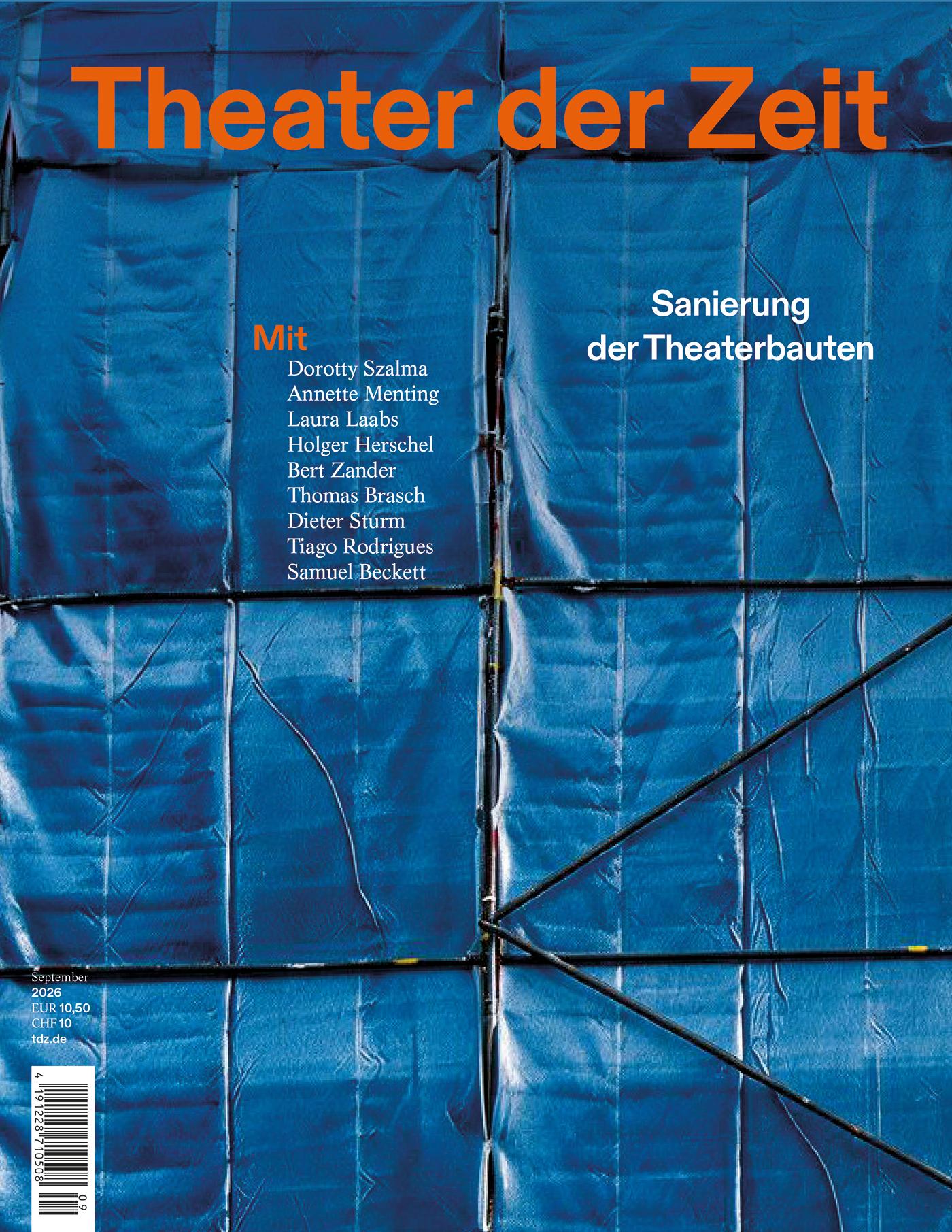 Theaterbauten Theater der Zeit 9/2026