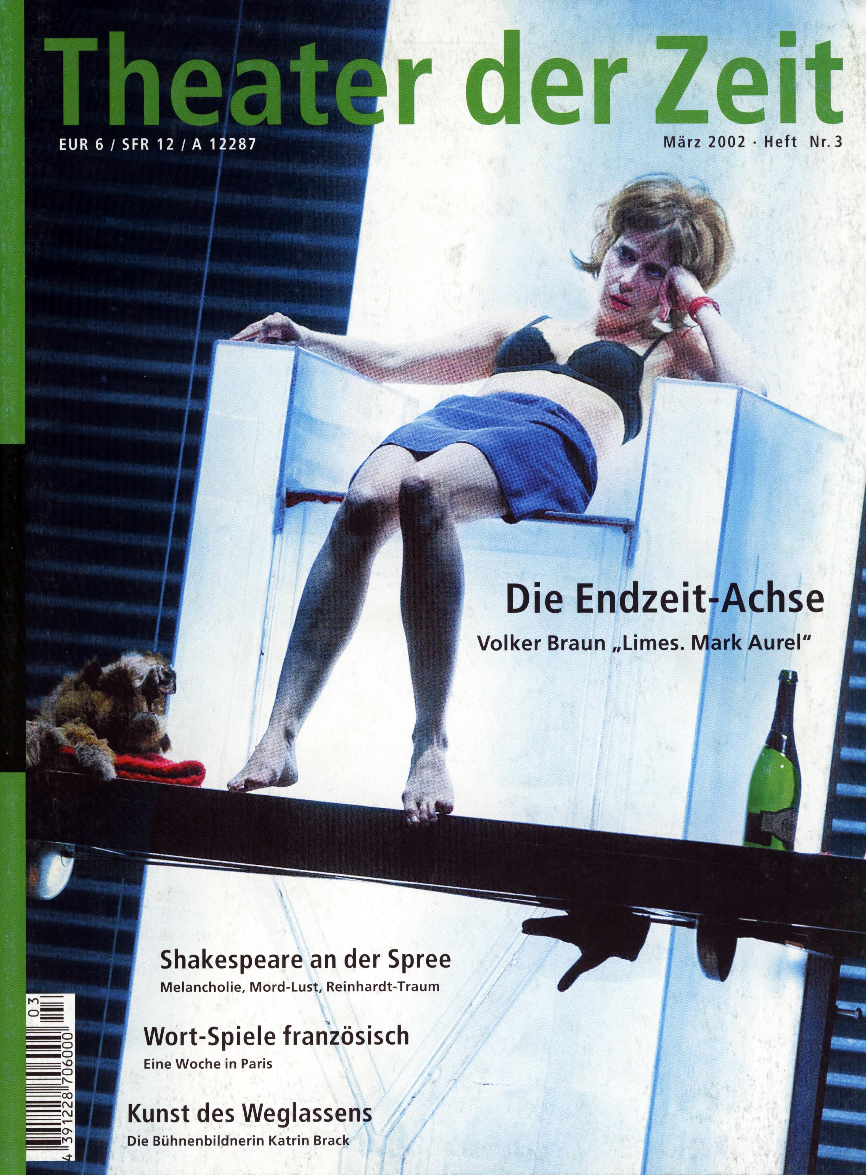 Theater der Zeit Heft 03/2002