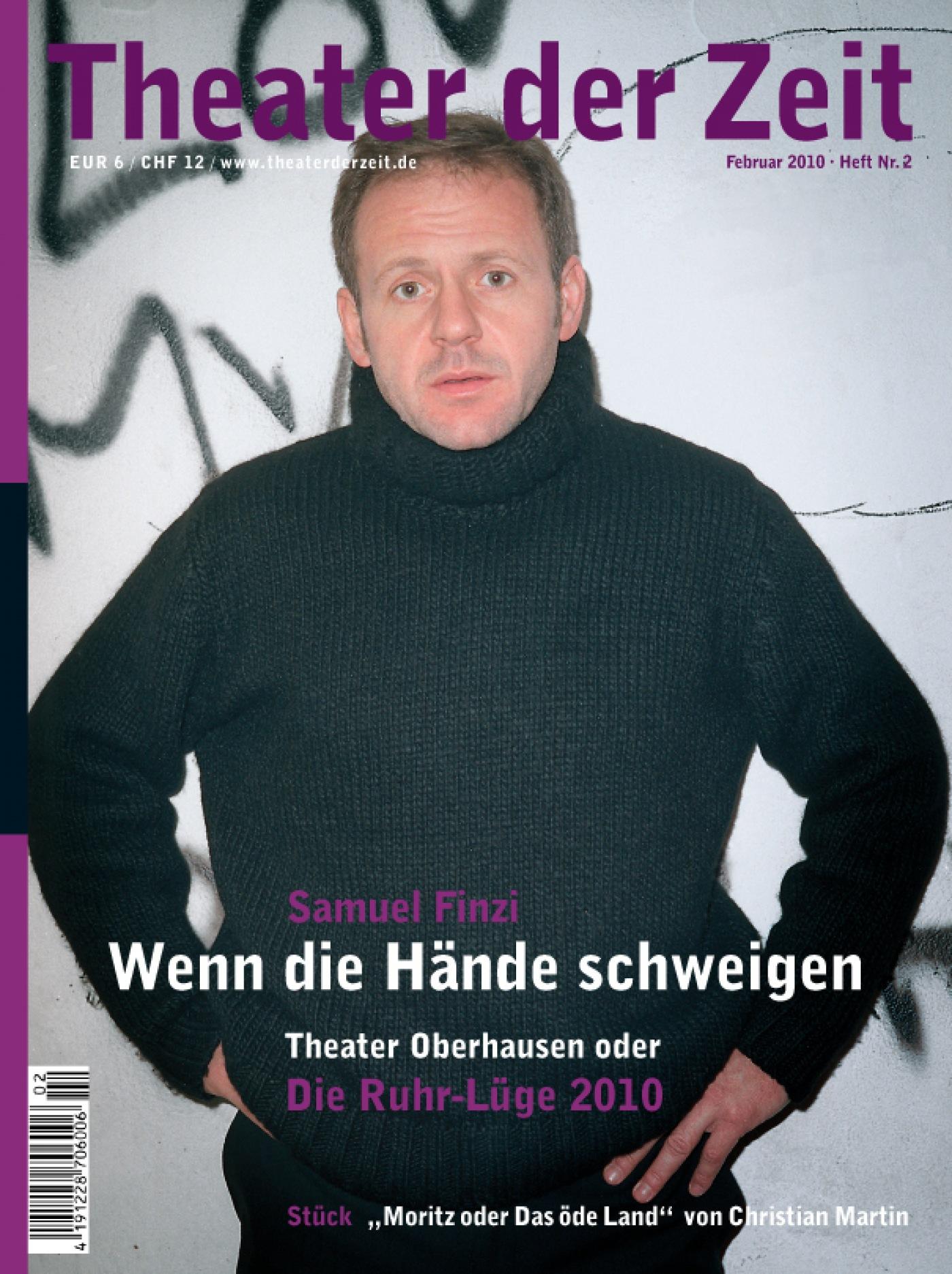 Theater der Zeit Heft 02/2010