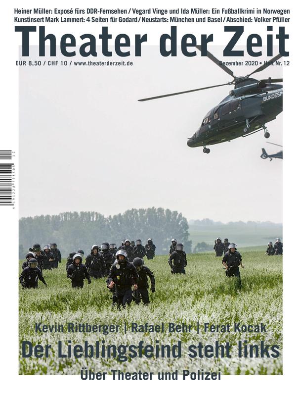 Theater der Zeit Heft 12/2020