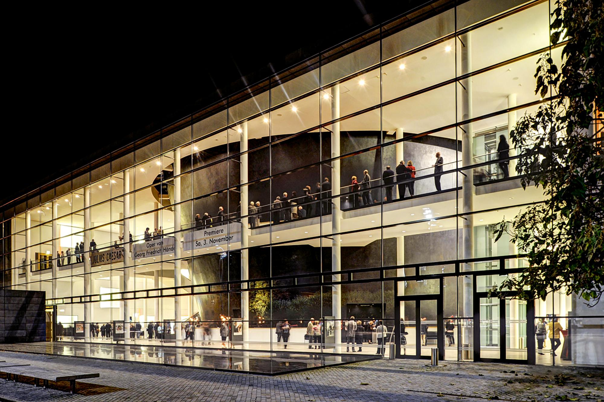 Ansicht von der Spielstätte des Theaters Erfurt