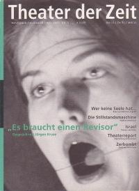 Theater der Zeit Heft 11/1996