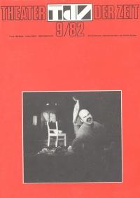 Theater der Zeit Heft 09/1982