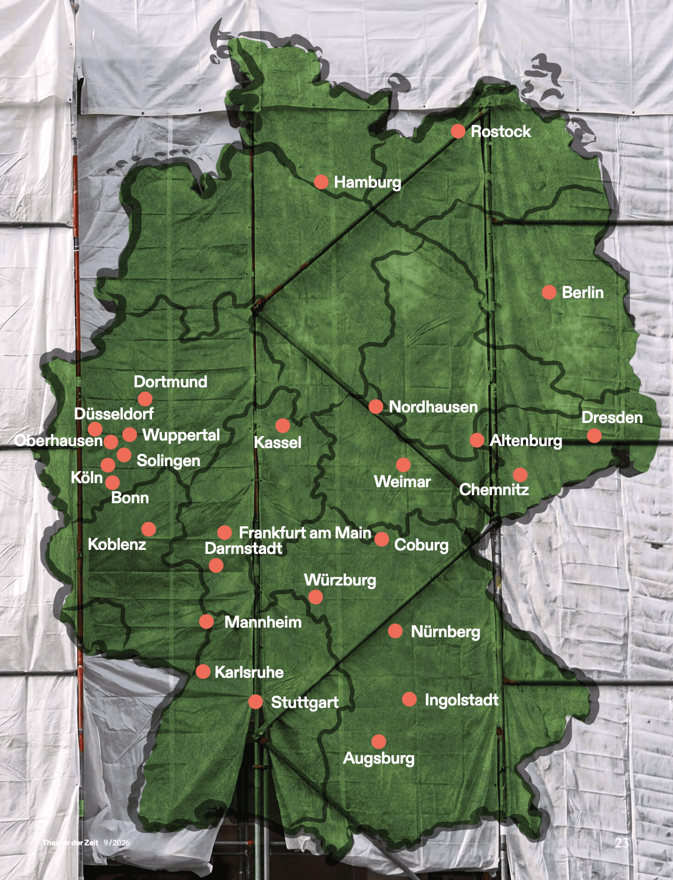 Sanierung und Neubau von Theaterbauten in Deutschland