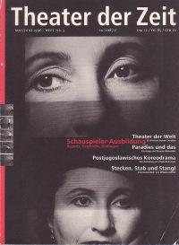 Theater der Zeit Heft 05/1996