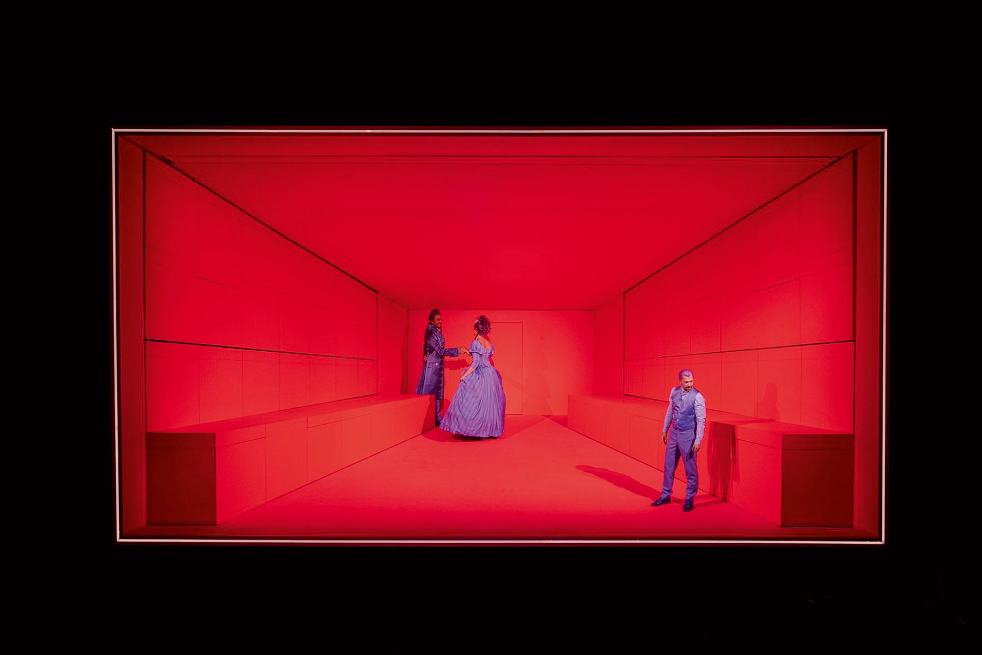Die Uraufführung  „Von einem Frauenzimmer“ in der Regie von Anne Lenk am Schauspielhaus Graz. Foto Lex Karelly