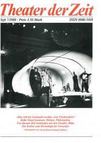 Theater der Zeit Heft 07/1988