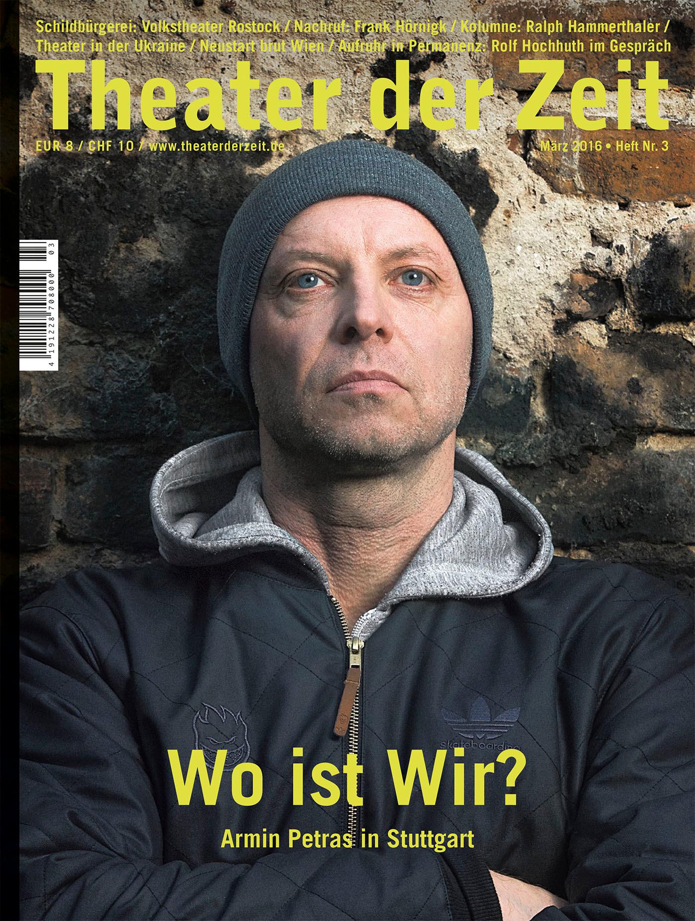 Theater der Zeit Heft 03/2016