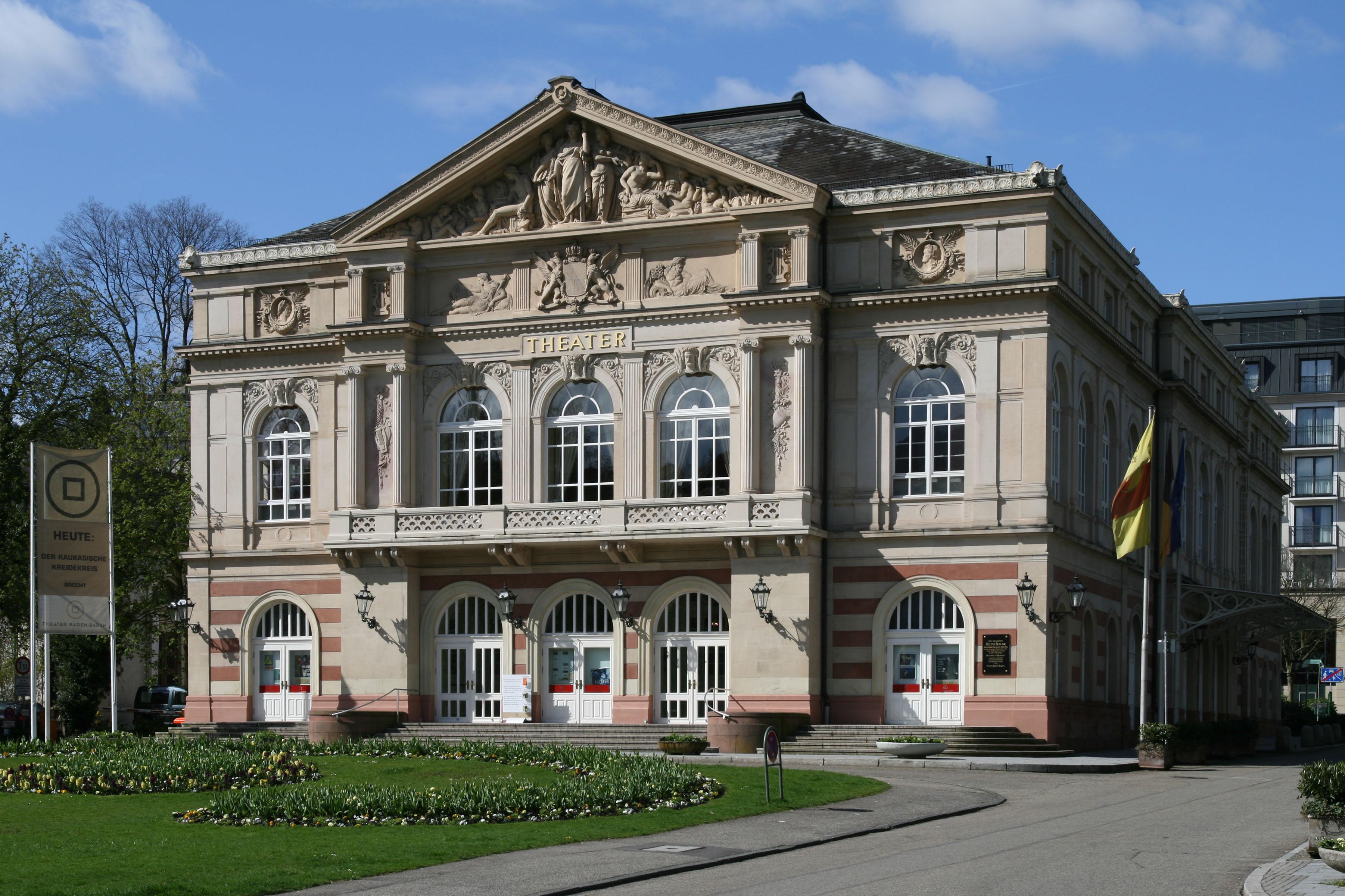 The Theater in Baden-Baden, Germany.