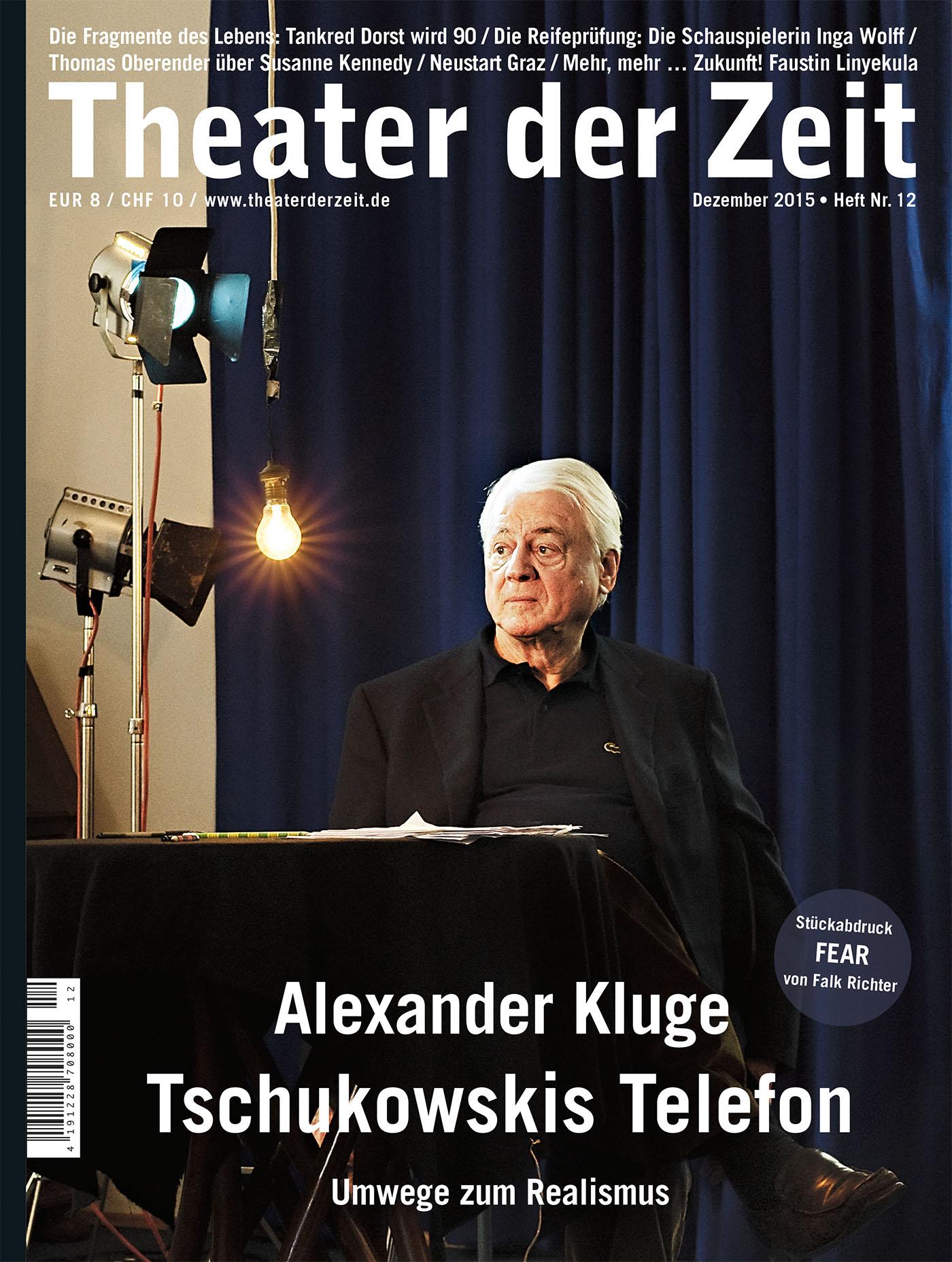 Theater der Zeit Heft 12/2015