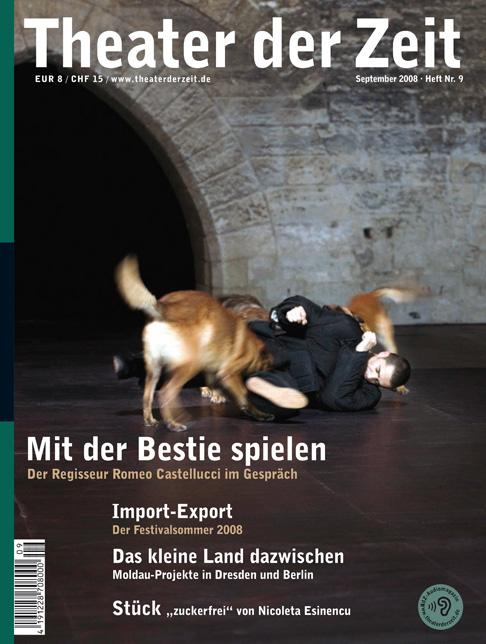 Theater der Zeit Heft 09/2008