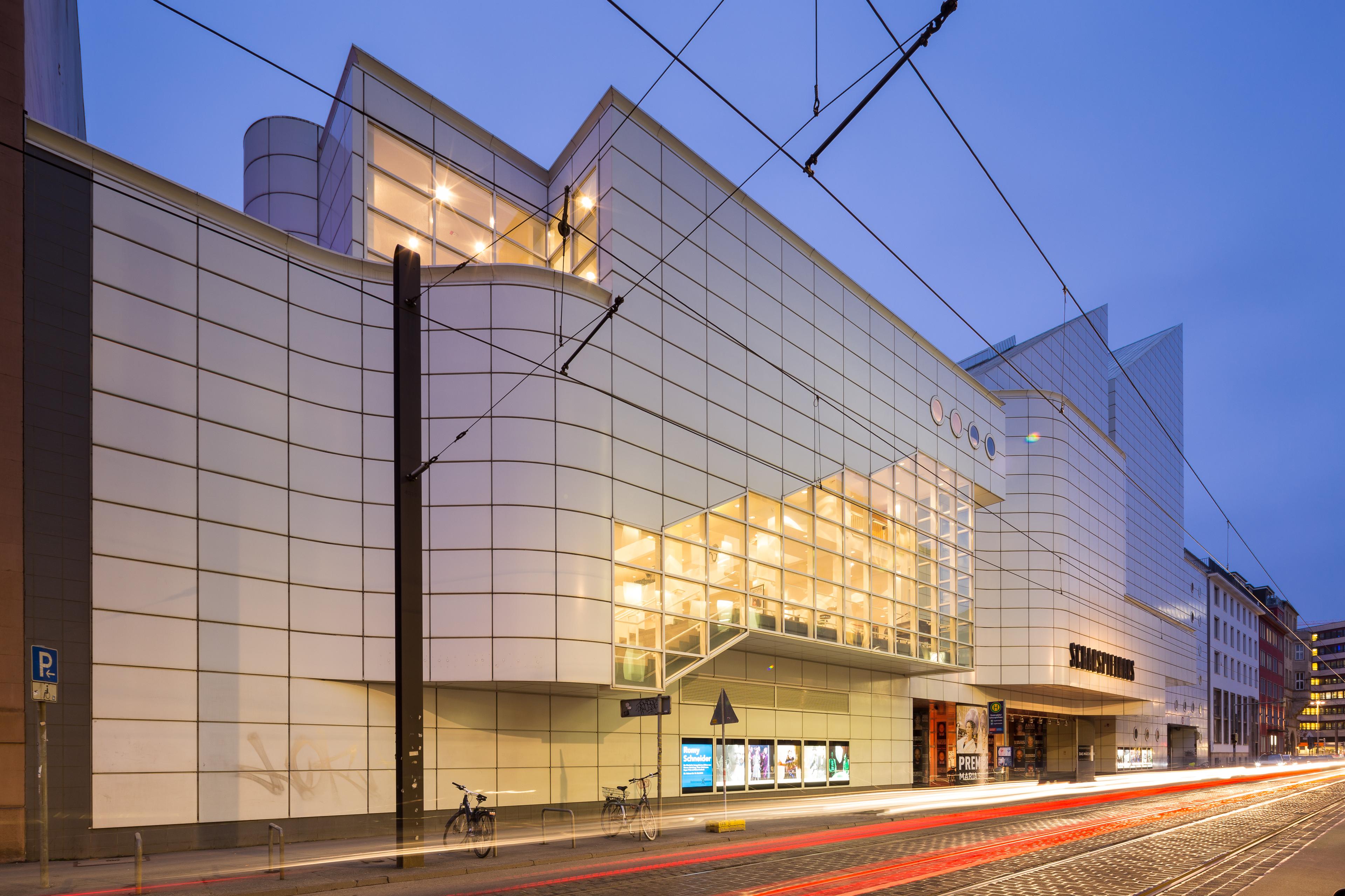 Schauspielhaus Hannover an der Prinzenstraße im Stadtteil Mitte von Hannover.