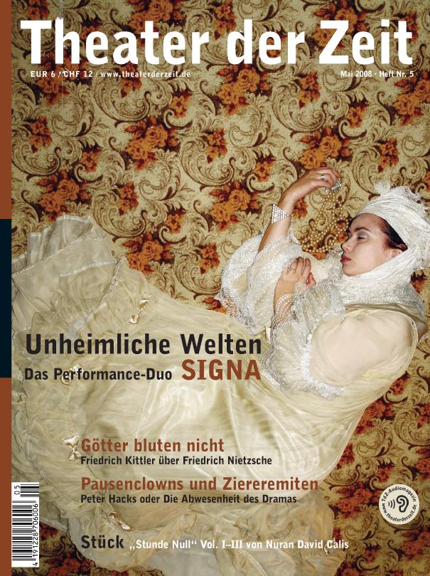 Theater der Zeit Heft 05/2008