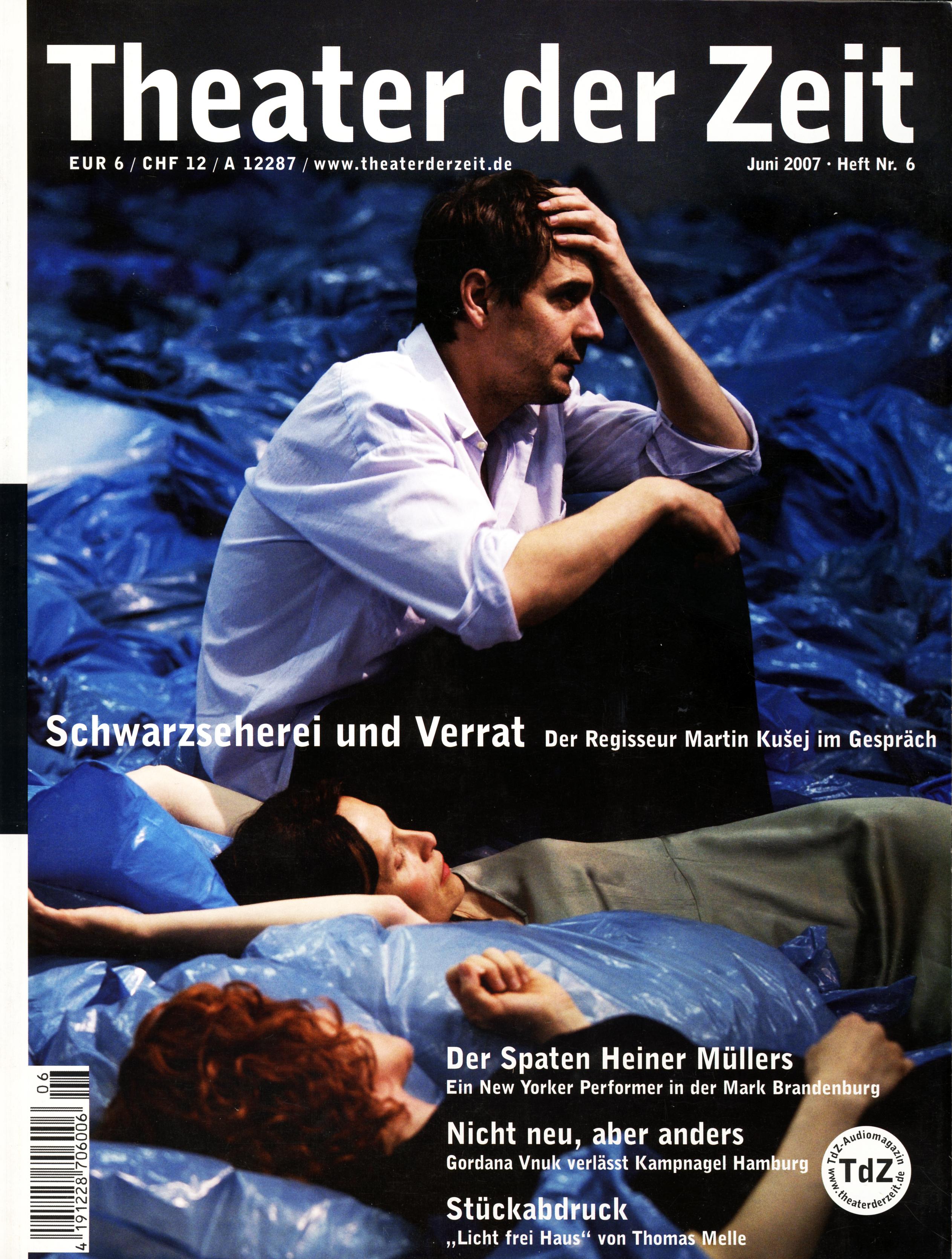 Theater der Zeit Heft 06/2007