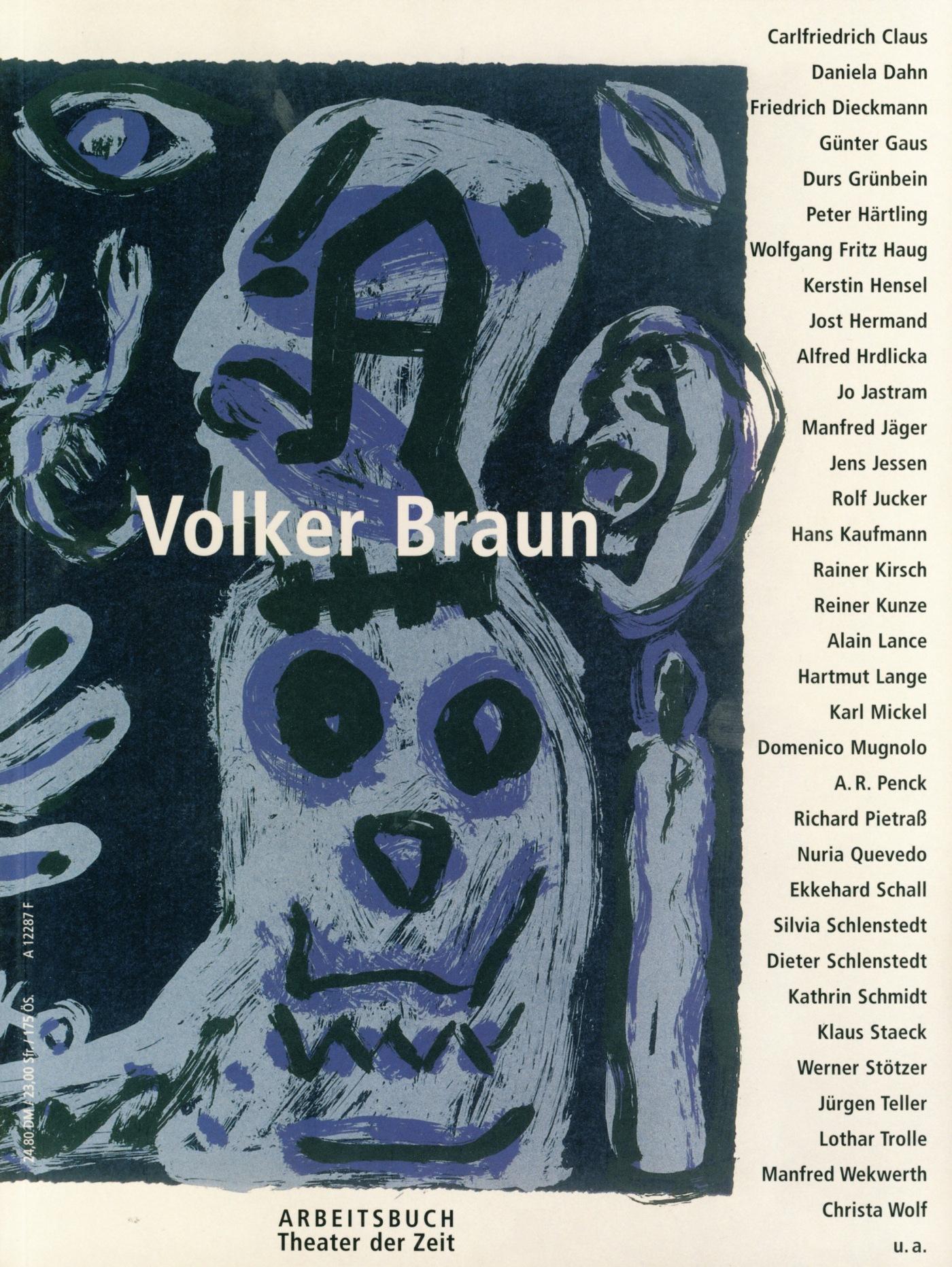 Arbeitsbuch 7 "Volker Braun"