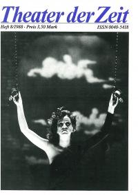 Theater der Zeit Heft 08/1988