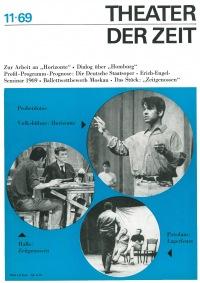 Theater der Zeit Heft 11/1969
