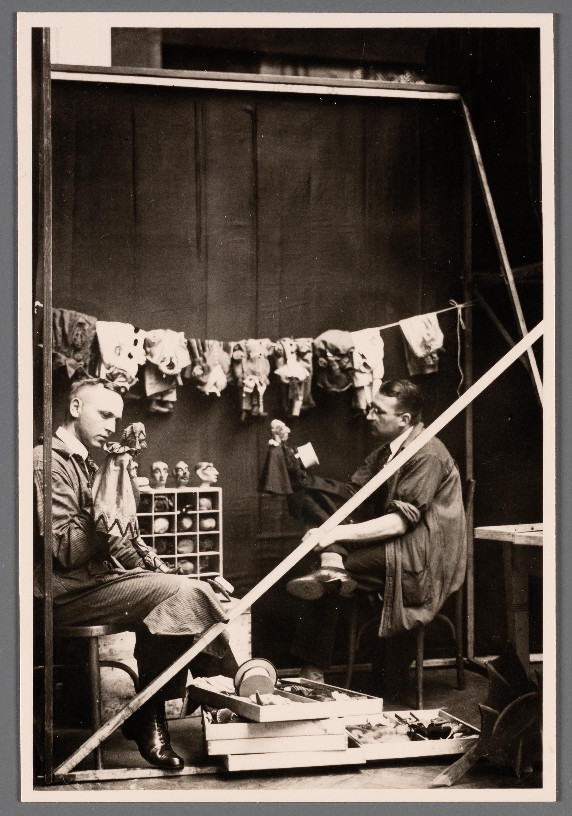 Werner Perrey und Heinrich Heise, 1920er-Jahre.