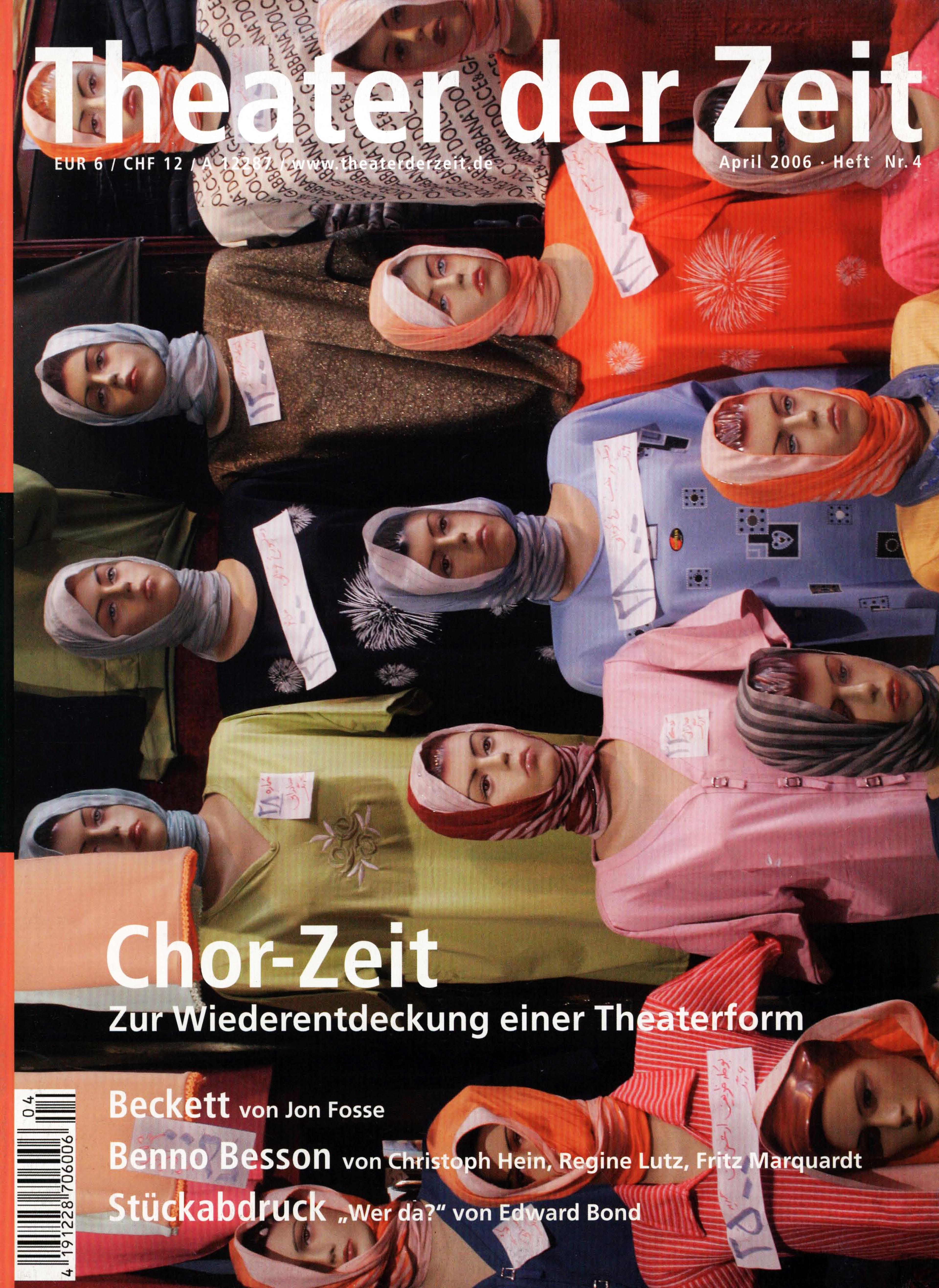 Theater der Zeit Heft 04/2006