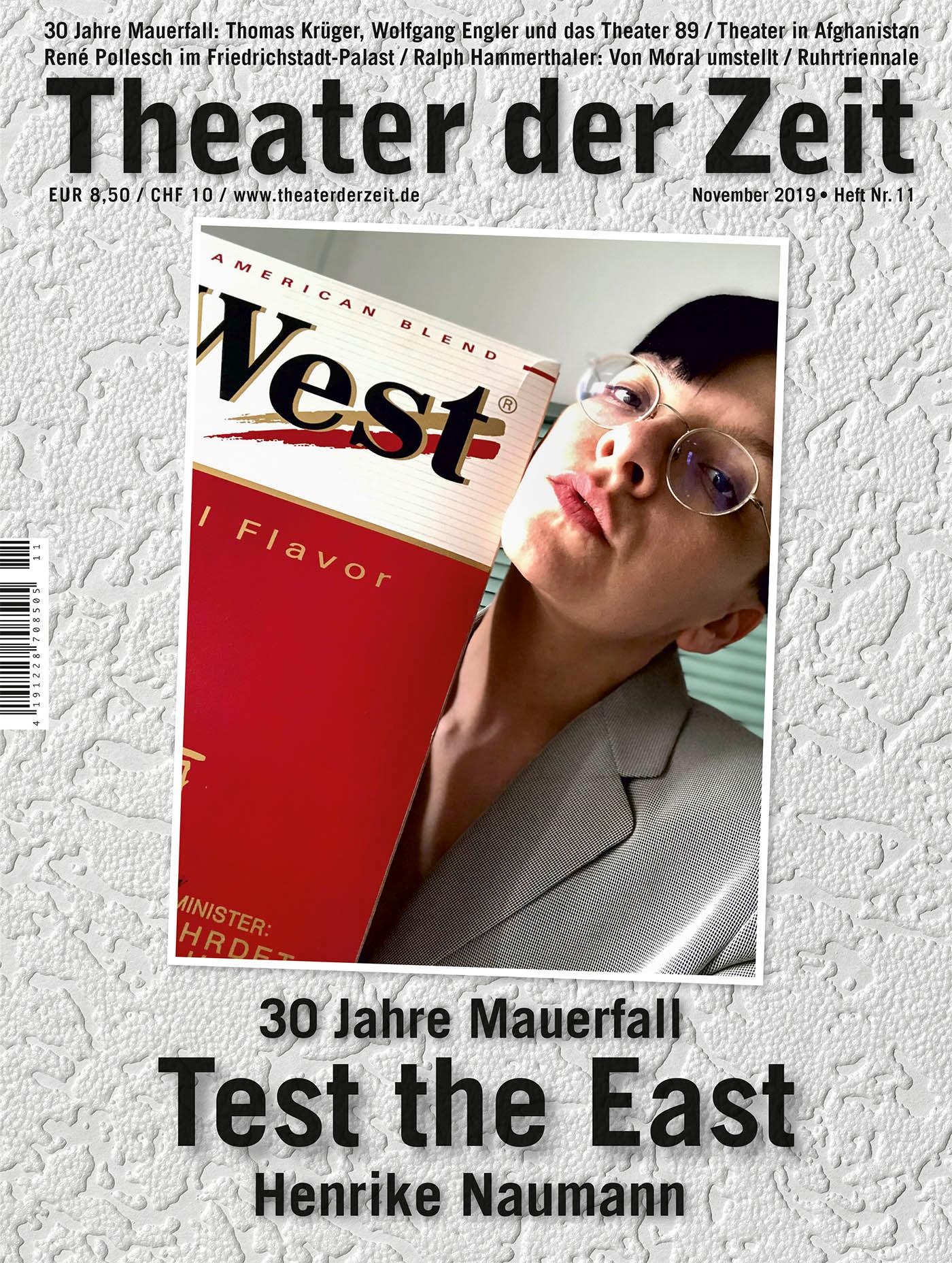Theater der Zeit Heft 11/2019