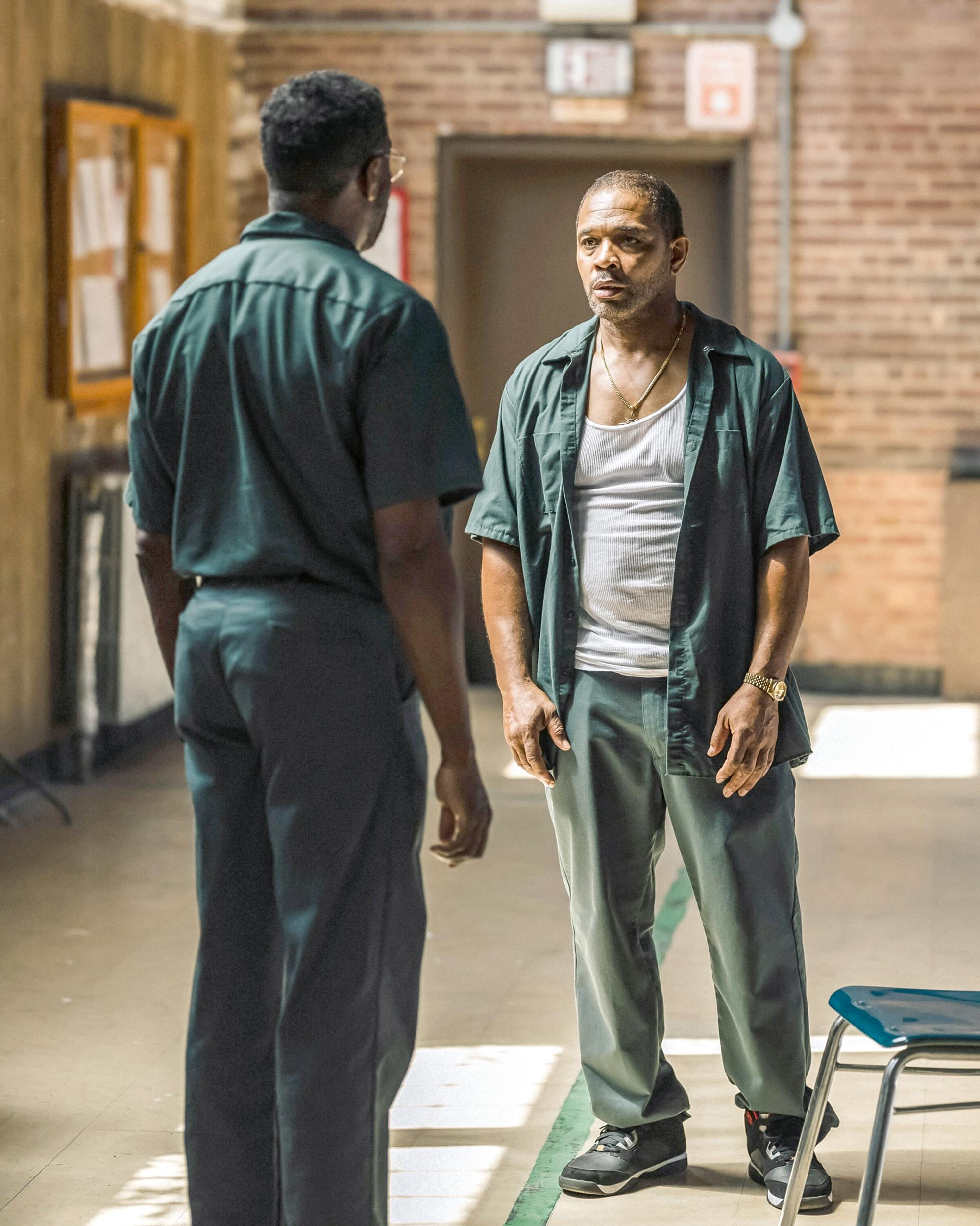 Colman Domingo und Clarence Maclin in „Sing Sing“ (2023)