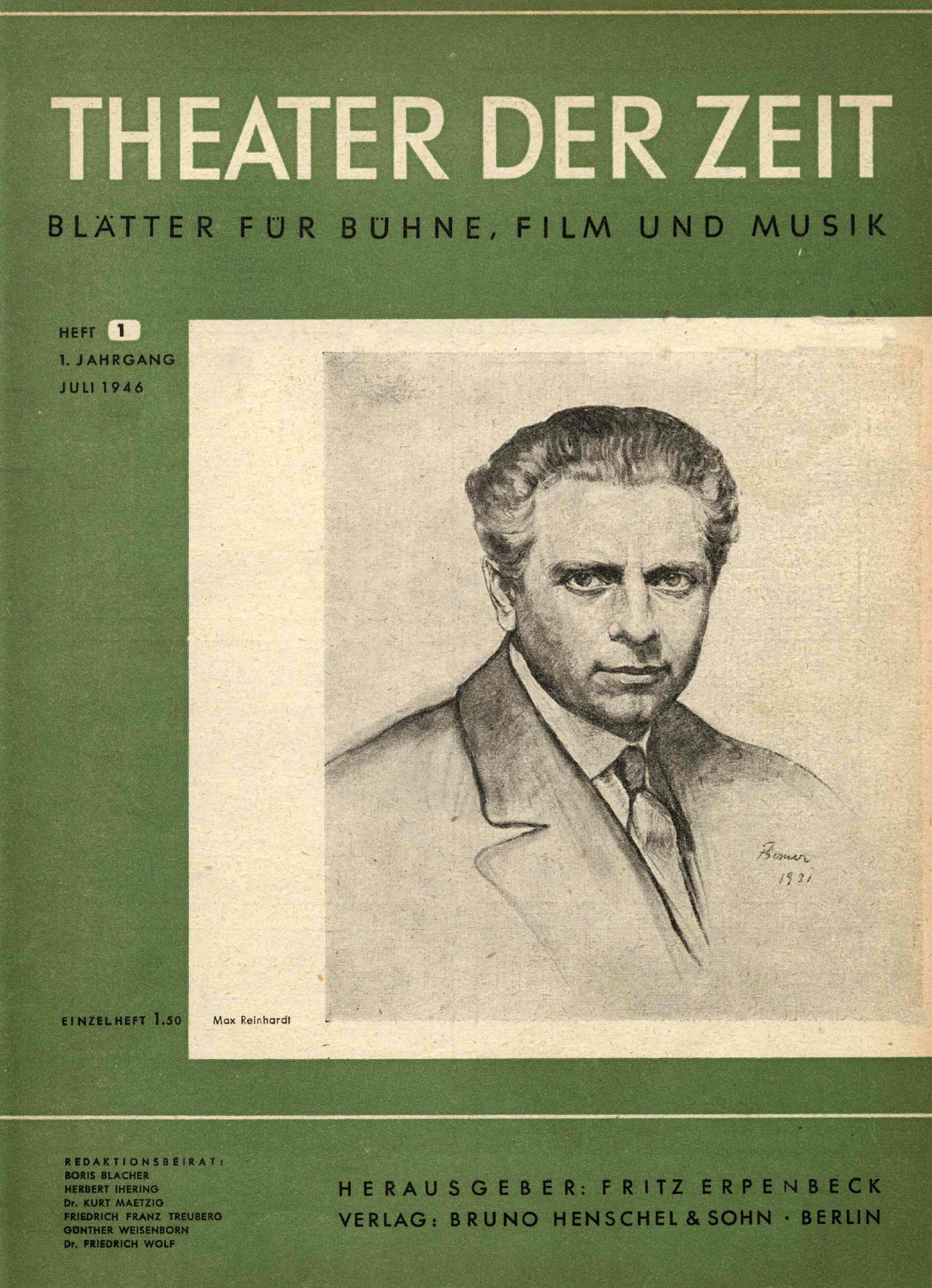 Zeittheater oder Theater der Zeit?