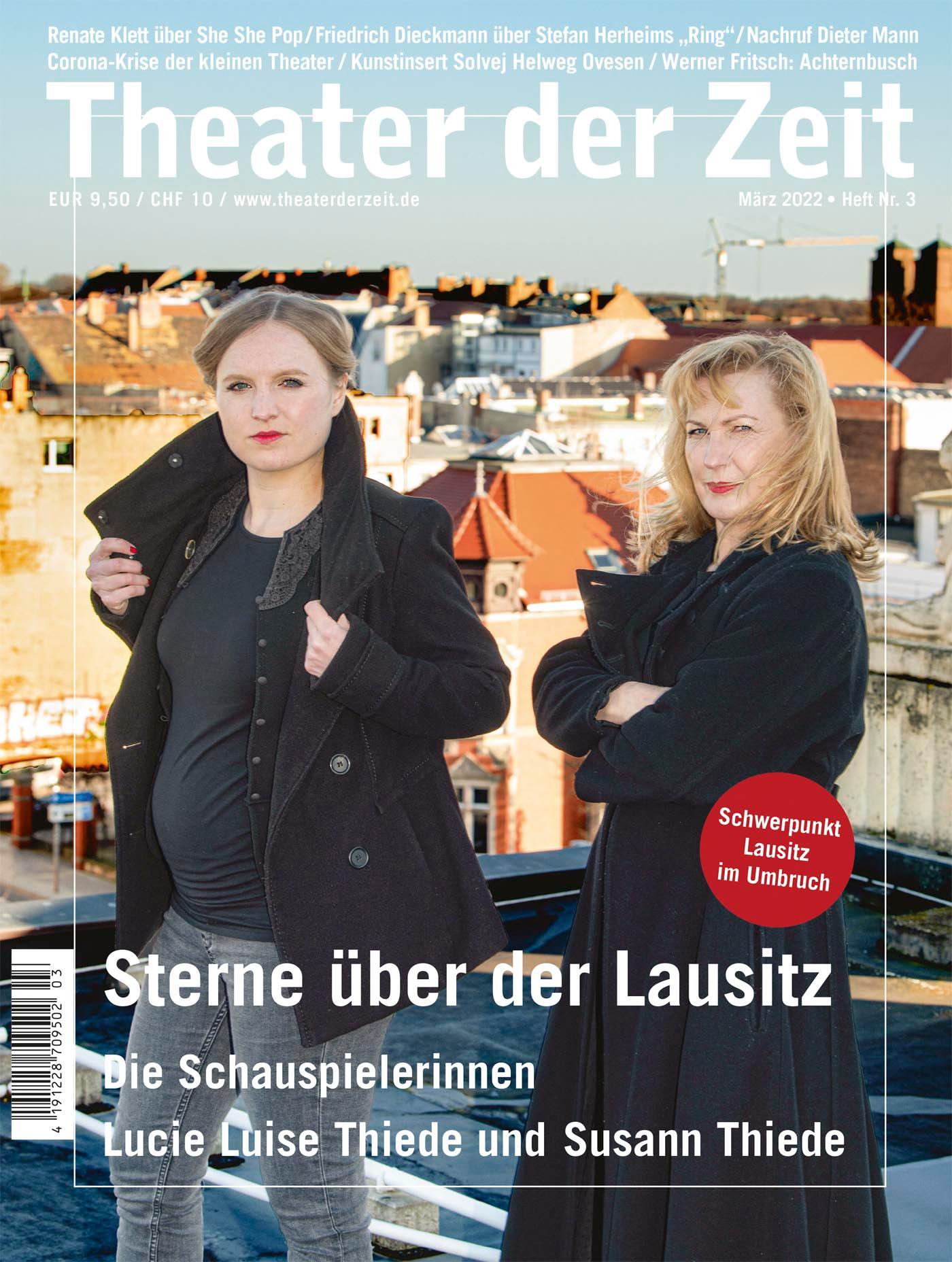 Sterne über der Lausitz Theater der Zeit Heft 03/2022