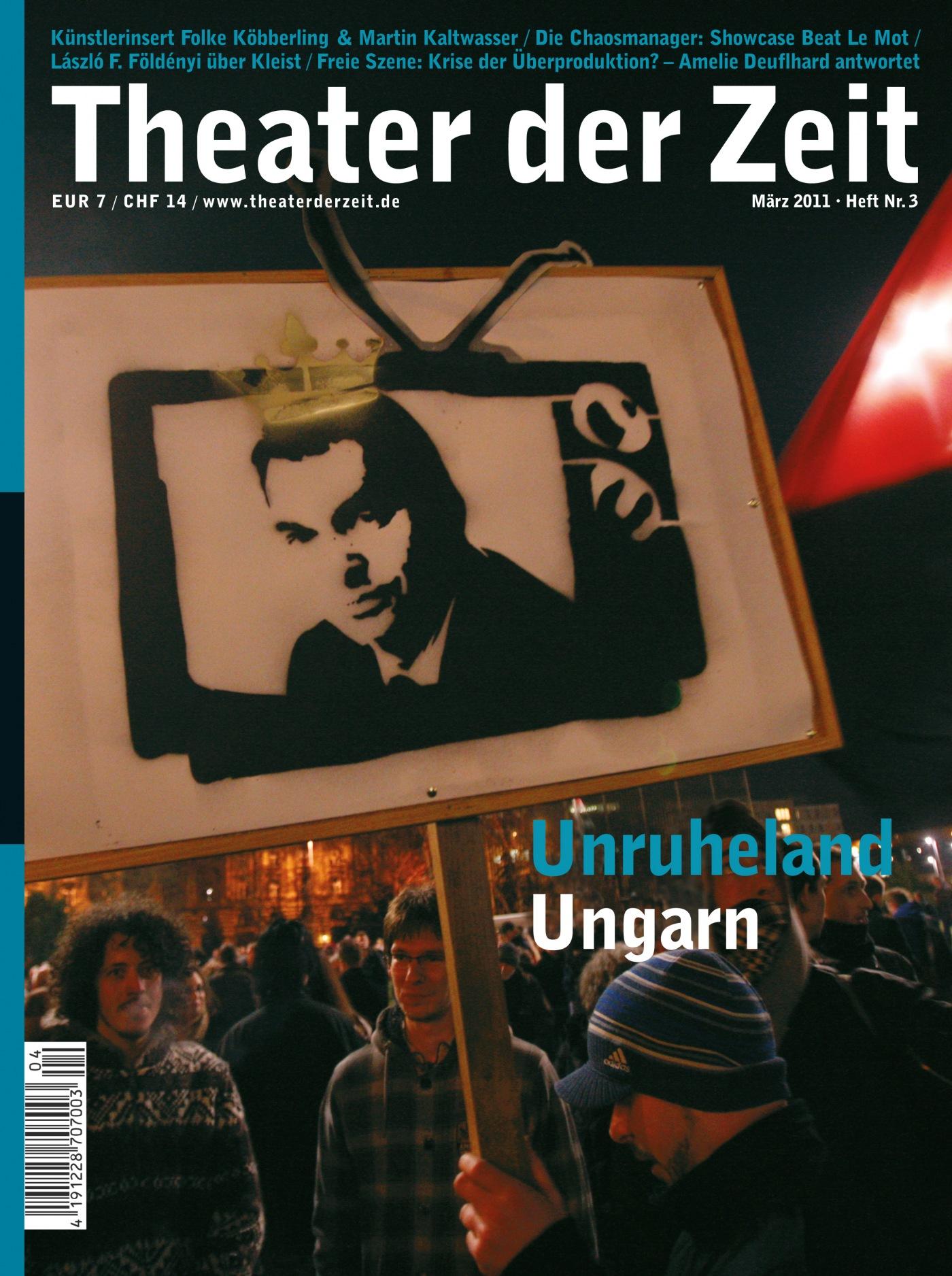 Theater der Zeit Heft 03/2011