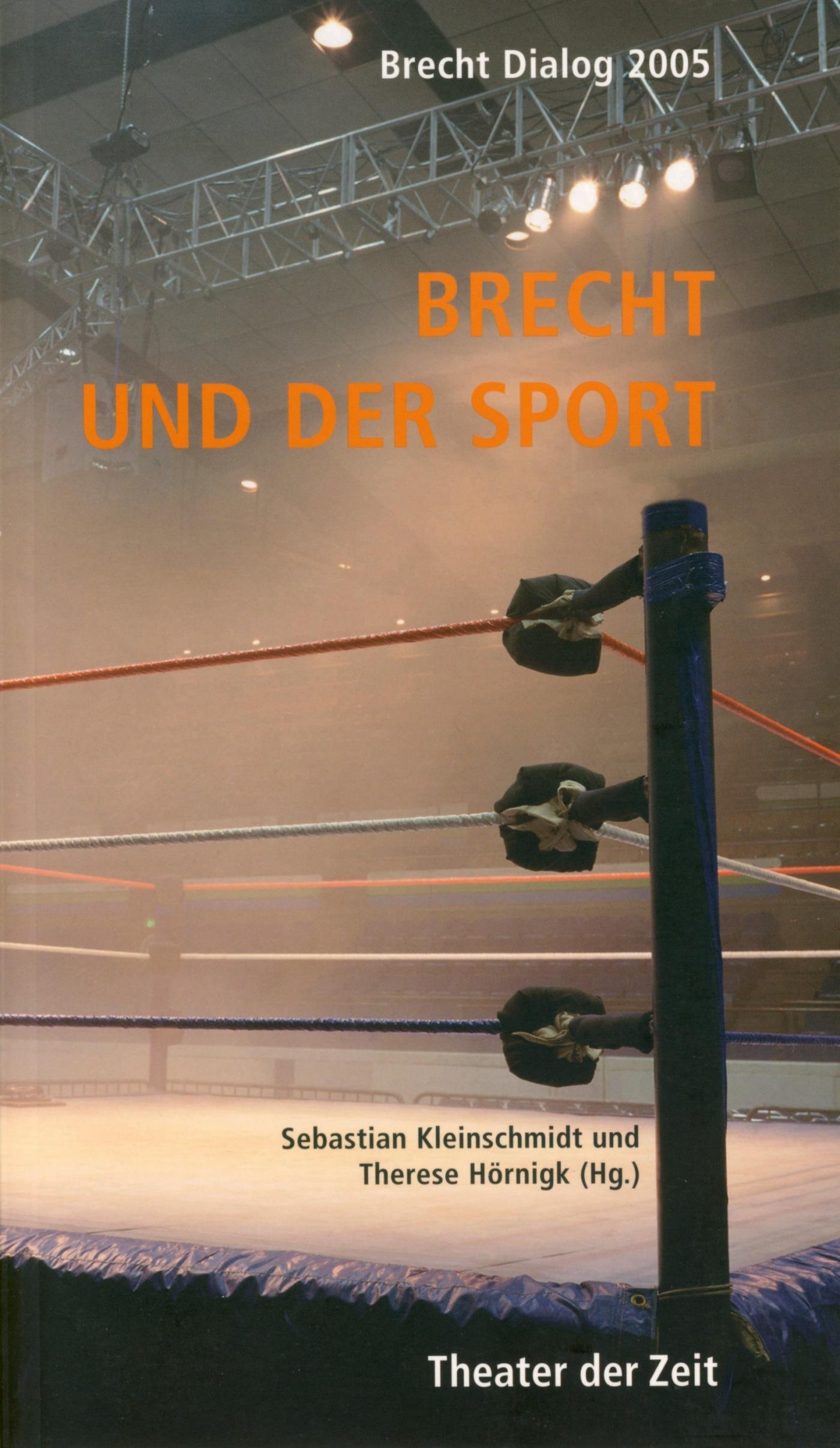 Brecht und der Sport Recherchen 31 "Brecht und der Sport"