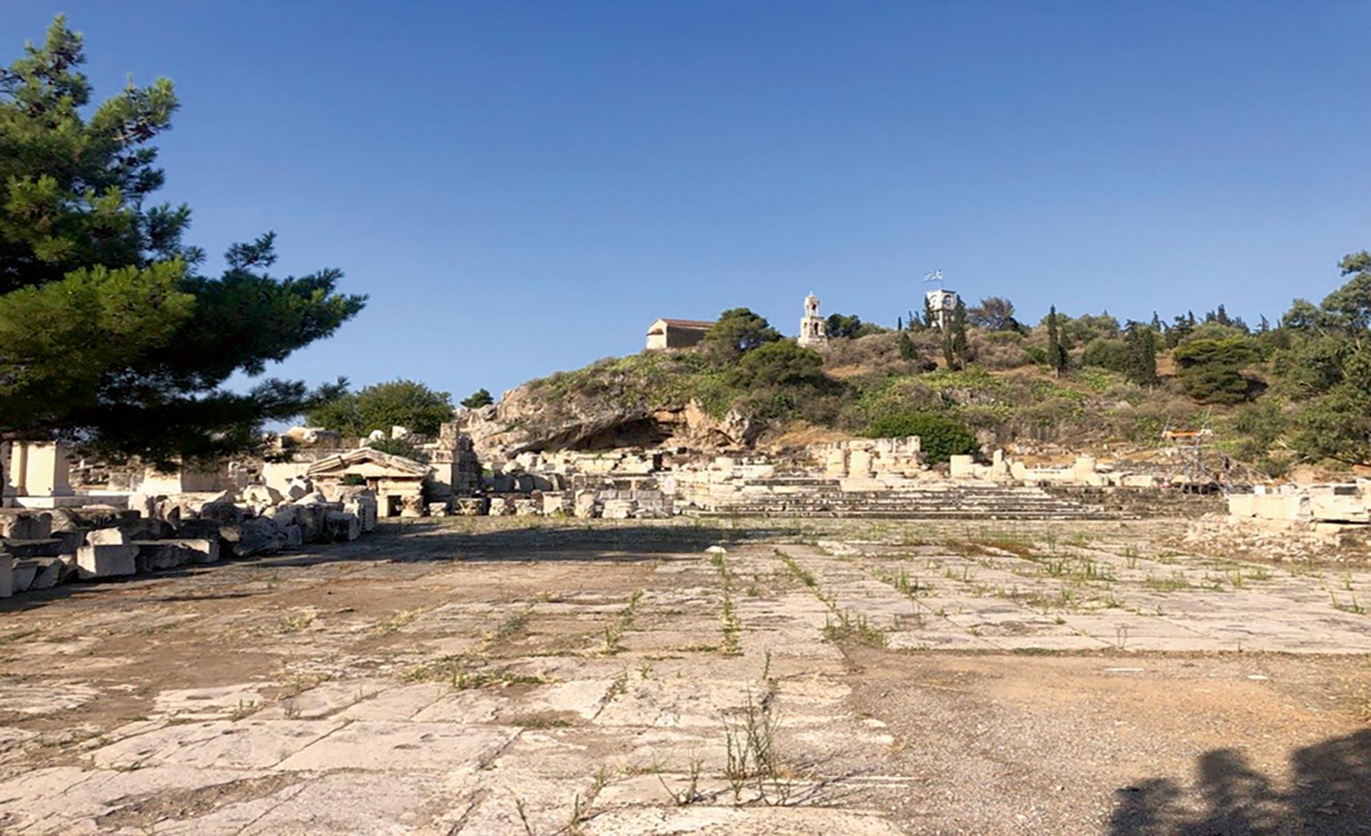 Ort der Mysteriernfeiern im heutigen Elefsina, der griechischen Kulturhauptstadt 2023